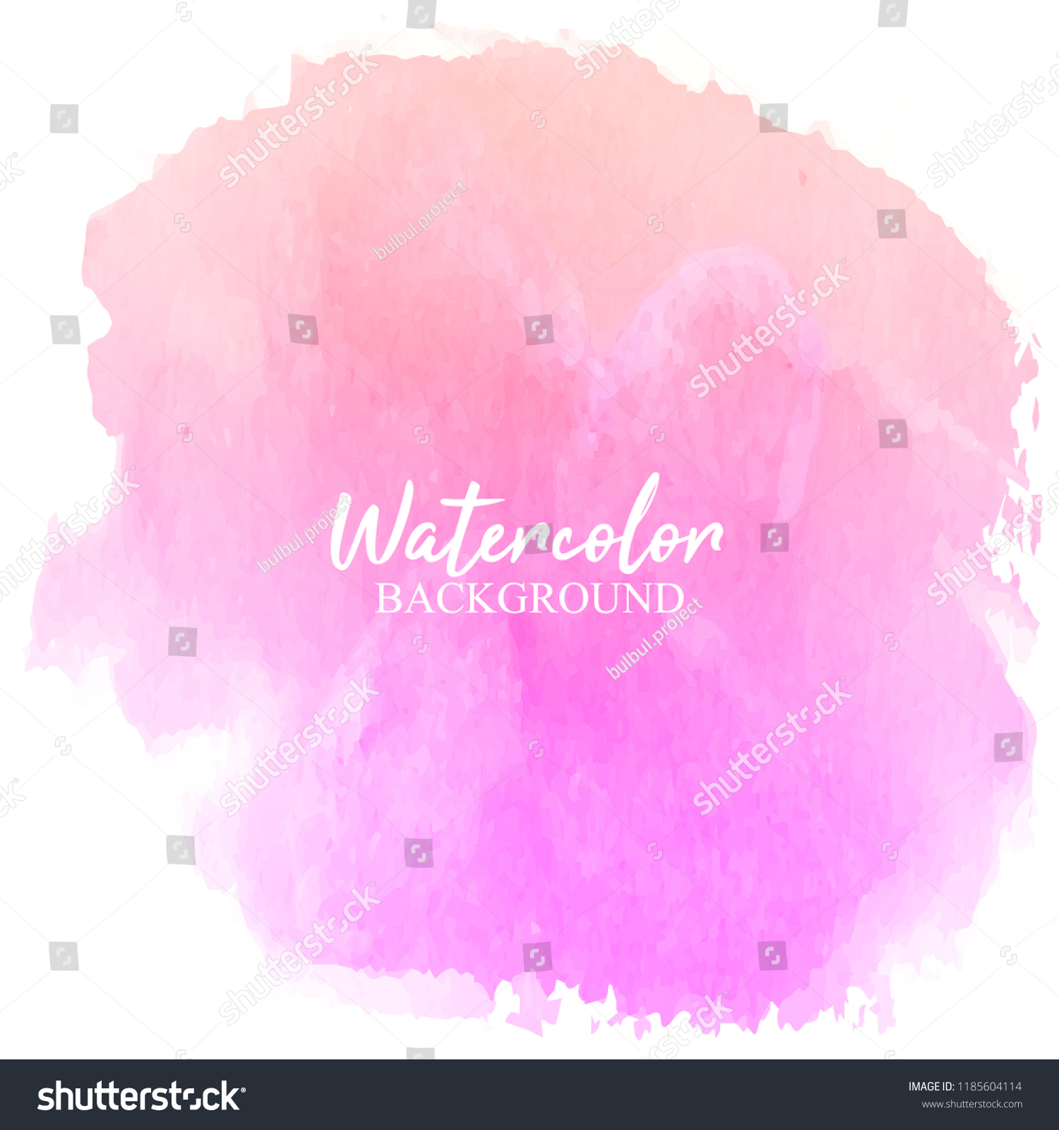 Multicolor Watercolor Background Stock Vector (Royalty Free) 1185604114 ...