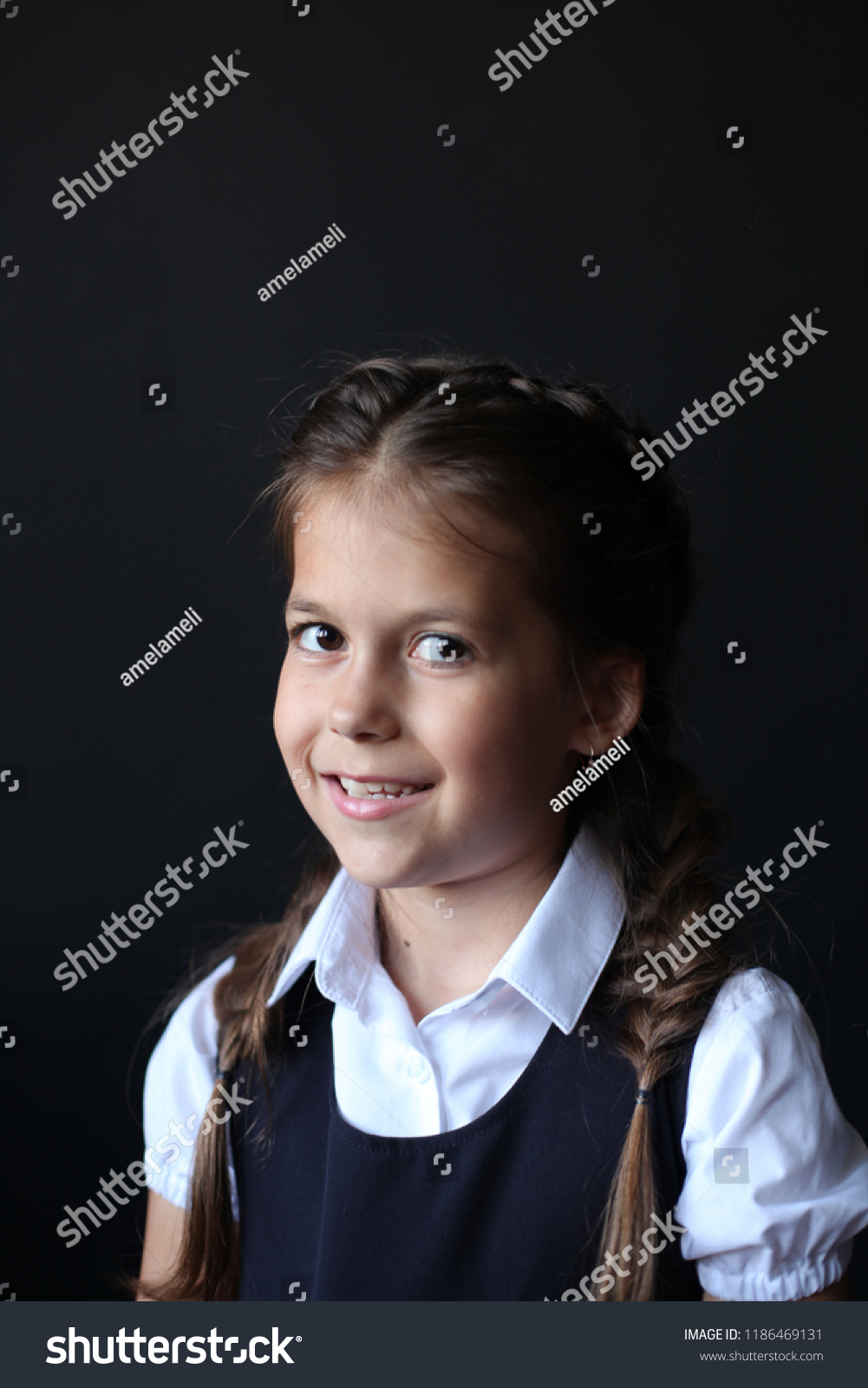 Portrait Girl Pigtails Stock Photo 1186469131 Shutterstock Portrait Girl Pigtails Stock Photo 1186469131 Shutterstock