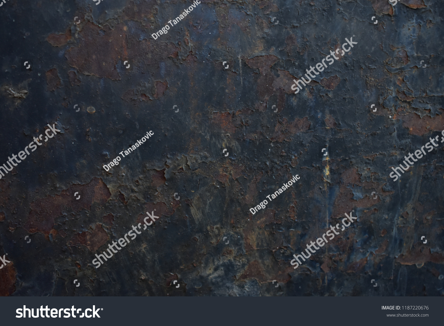 Worn Metal Texture Metal Background Stock Photo 1187220676 | Shutterstock