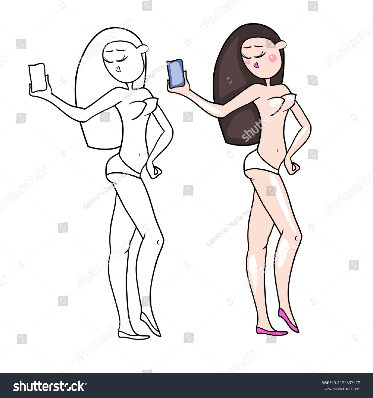 Naked Girls Cartoon