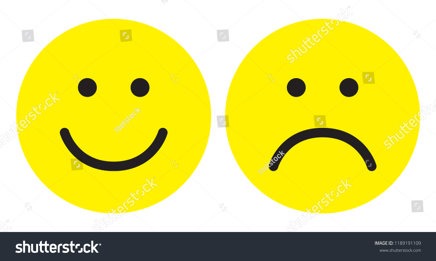 happy-sad-face-icons-face-symbols-image-vectorielle-de-stock-libre