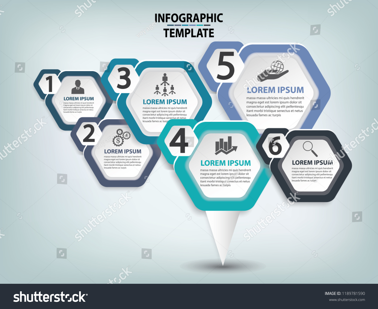 Business Designed Road Signs Map Timeline Stock Vector (Royalty Free ...