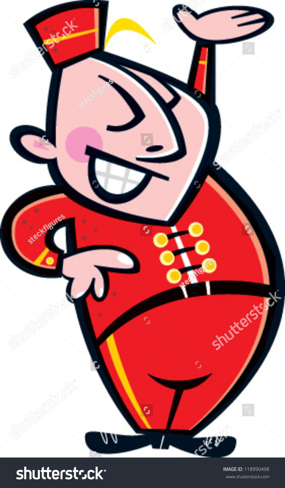 Bell Hop Stock Vector (Royalty Free) 118990498 | Shutterstock