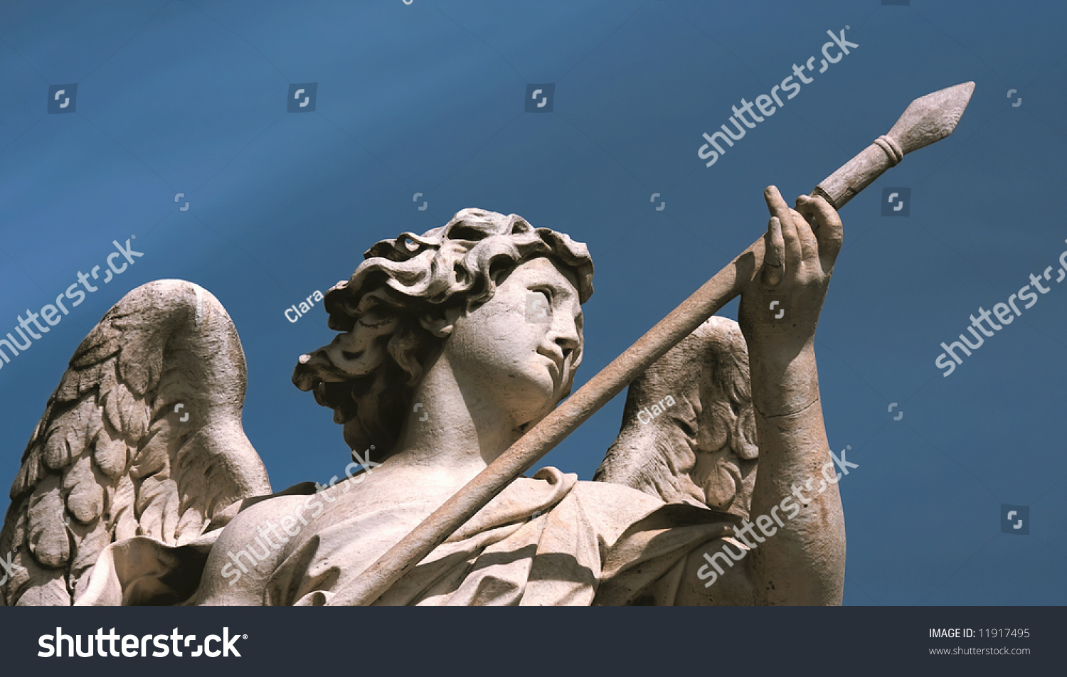 Angel Santangelo Bridge Rome Stock Photo 11917495 | Shutterstock