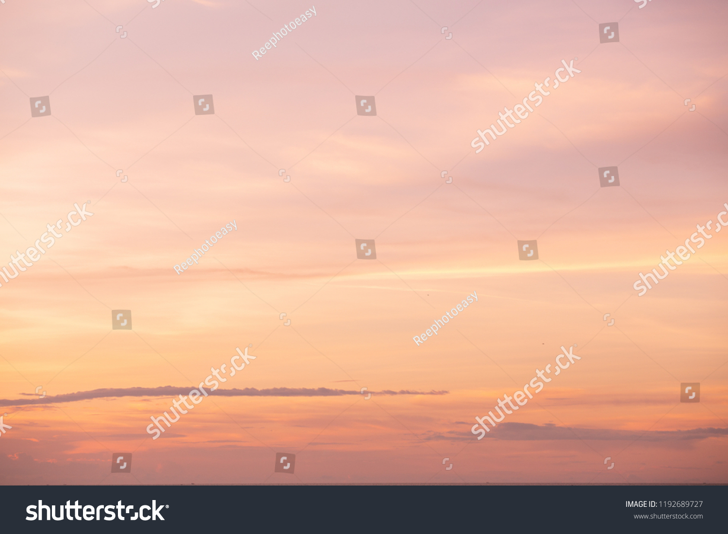 2022 Light Heaven Sky Mysteryin Twilight Stock Photo 1192689727