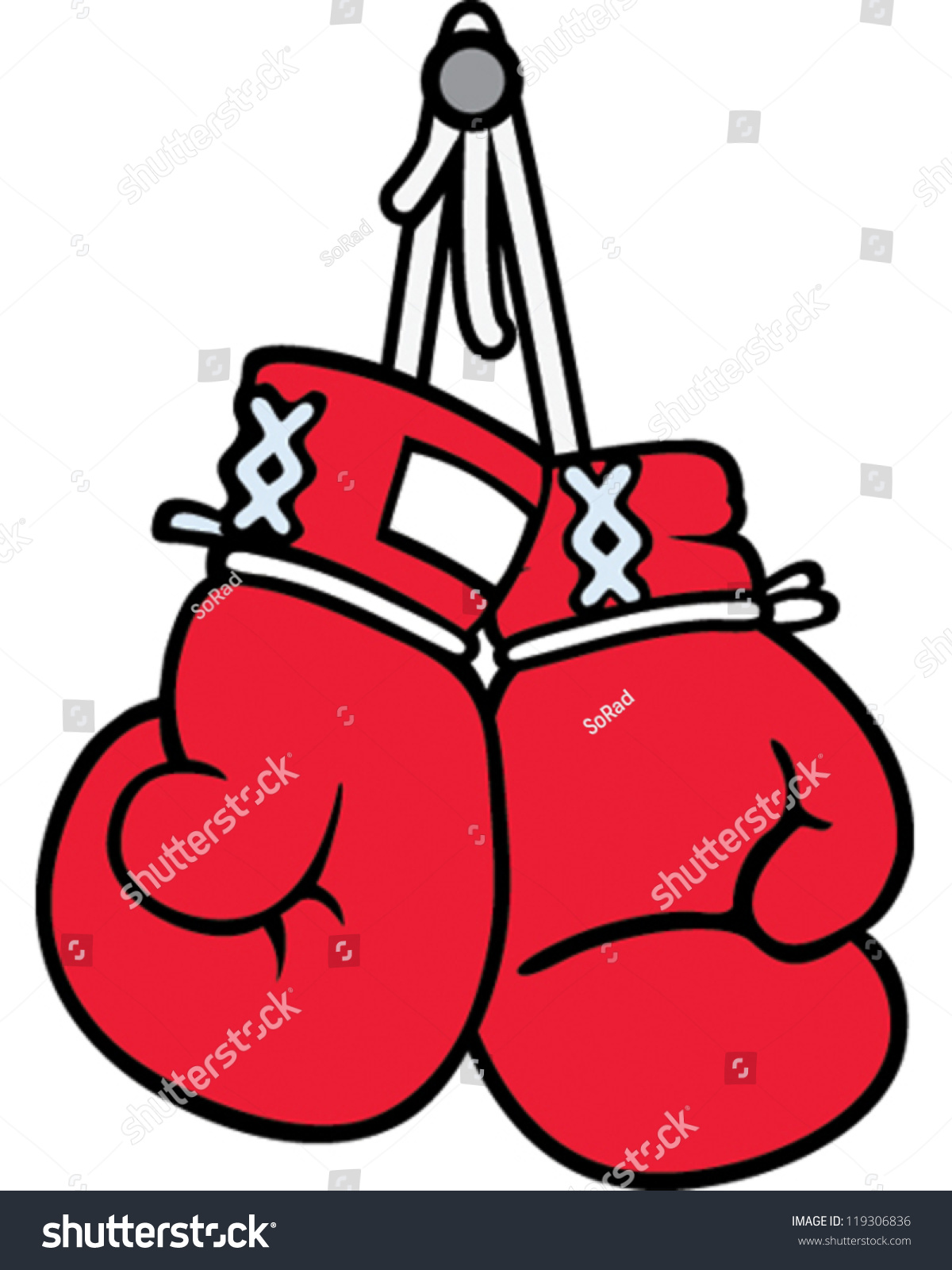 Вышивка боксерских перчаток