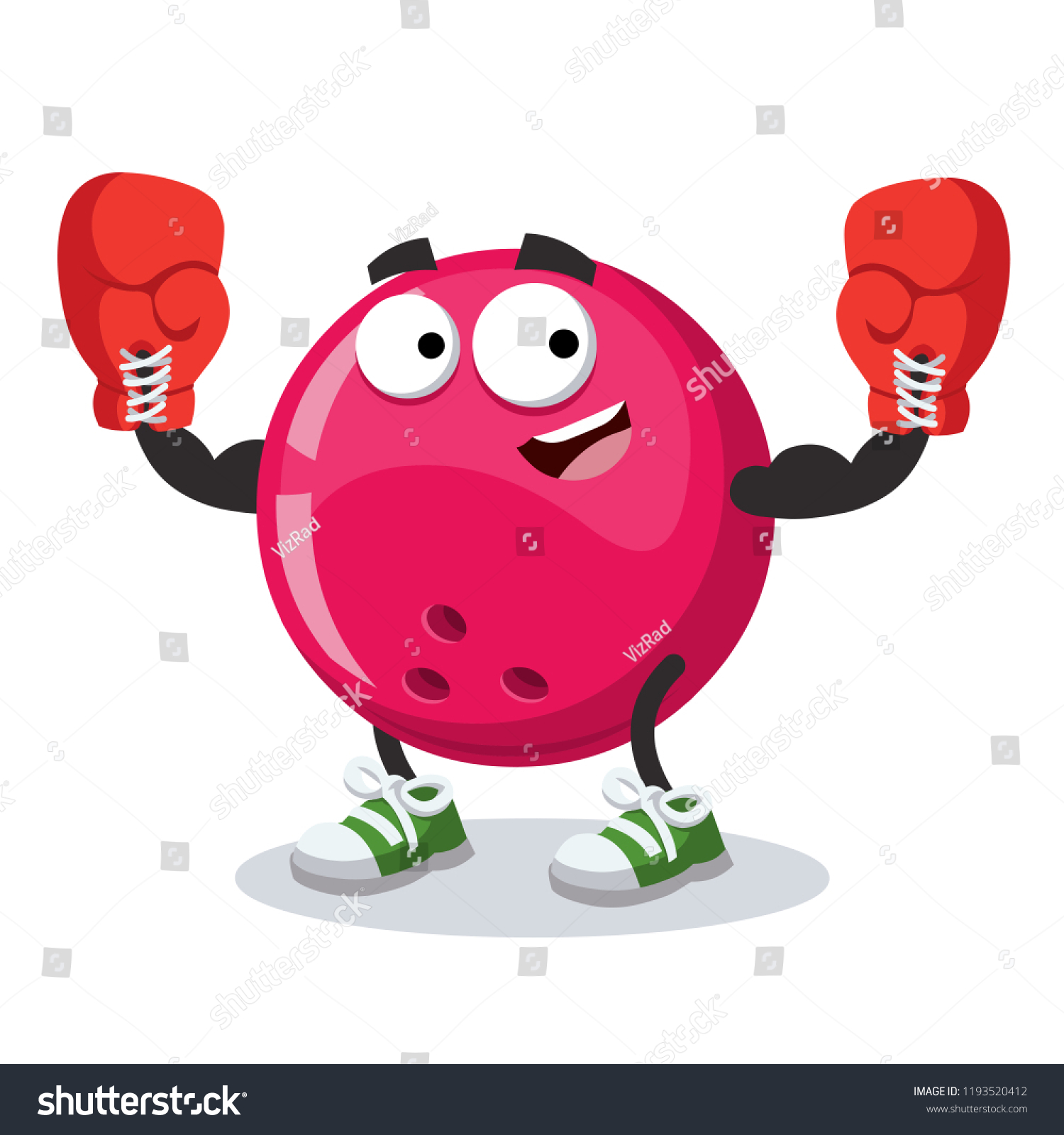 boxing gloves and ball