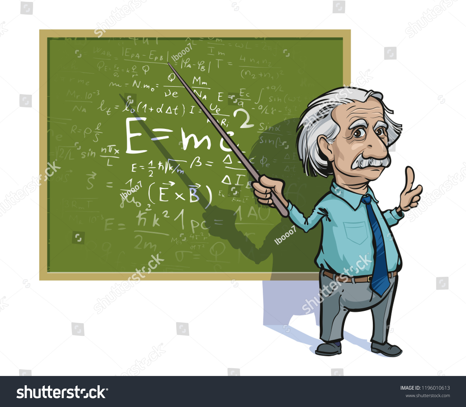 October 6 2018 Portrait Albert Einstein Stock Vector (Royalty Free ...