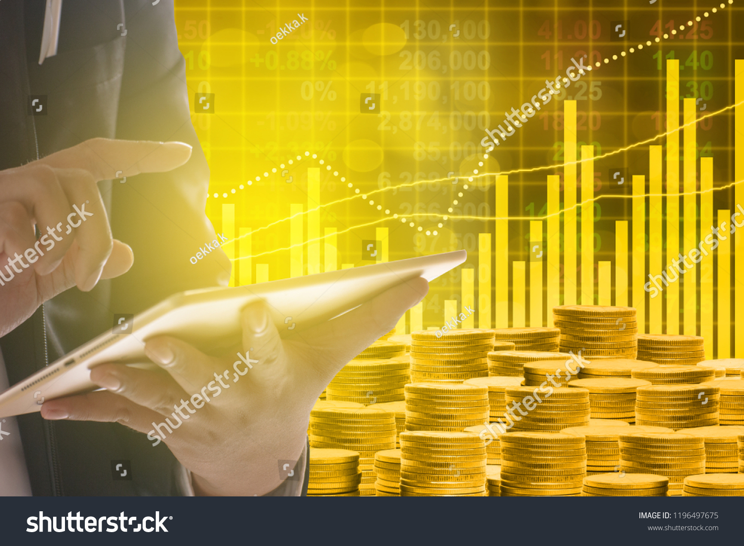 Business Golden Coin Digital Currency On Stock Photo Shutterstock