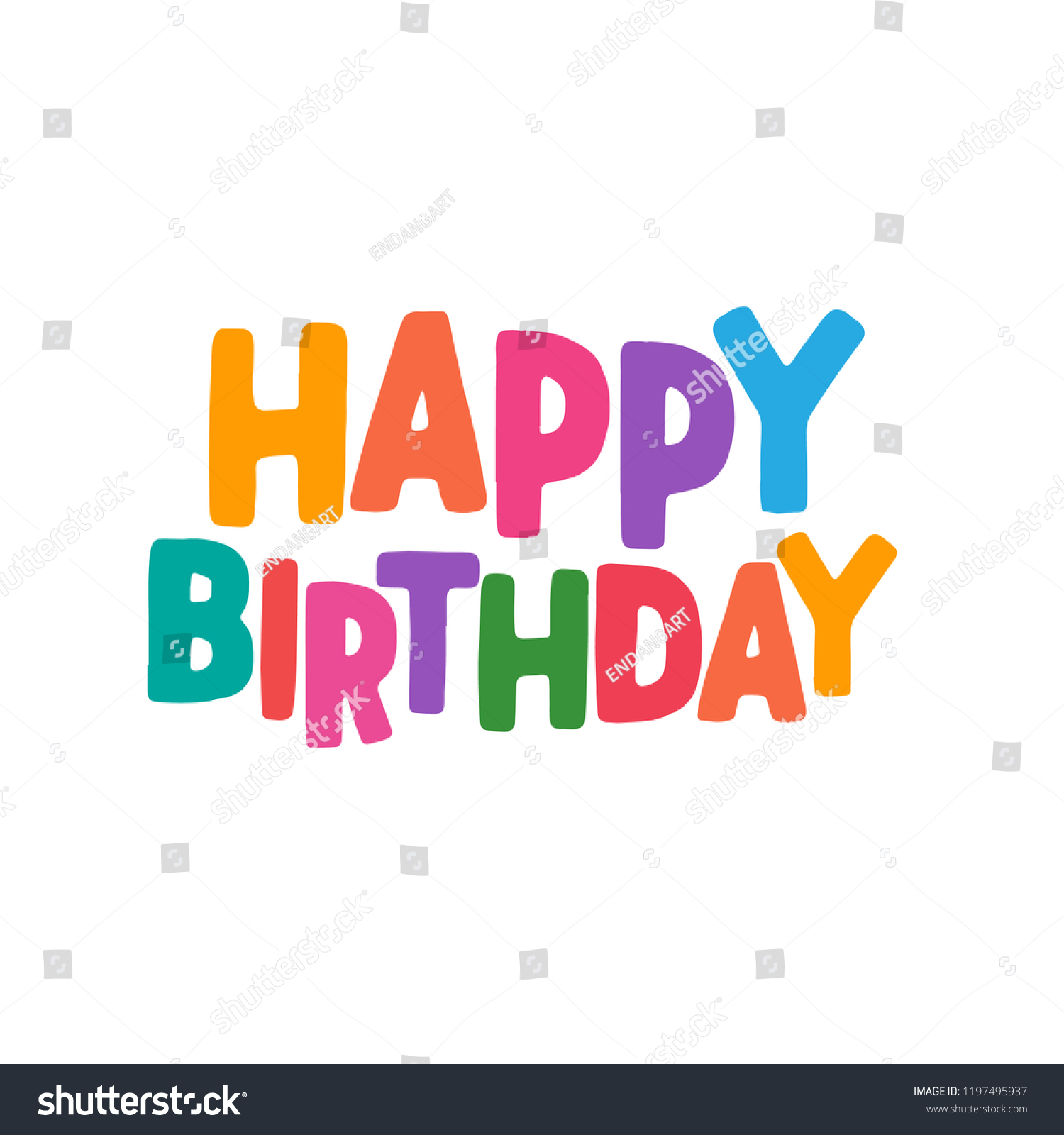 Happy Birthday Greetings Background Stock Vector (Royalty Free ...