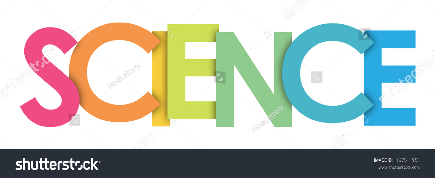 Science Rainbow Letters Banner Stock Vector (Royalty Free) 1197511951 ...