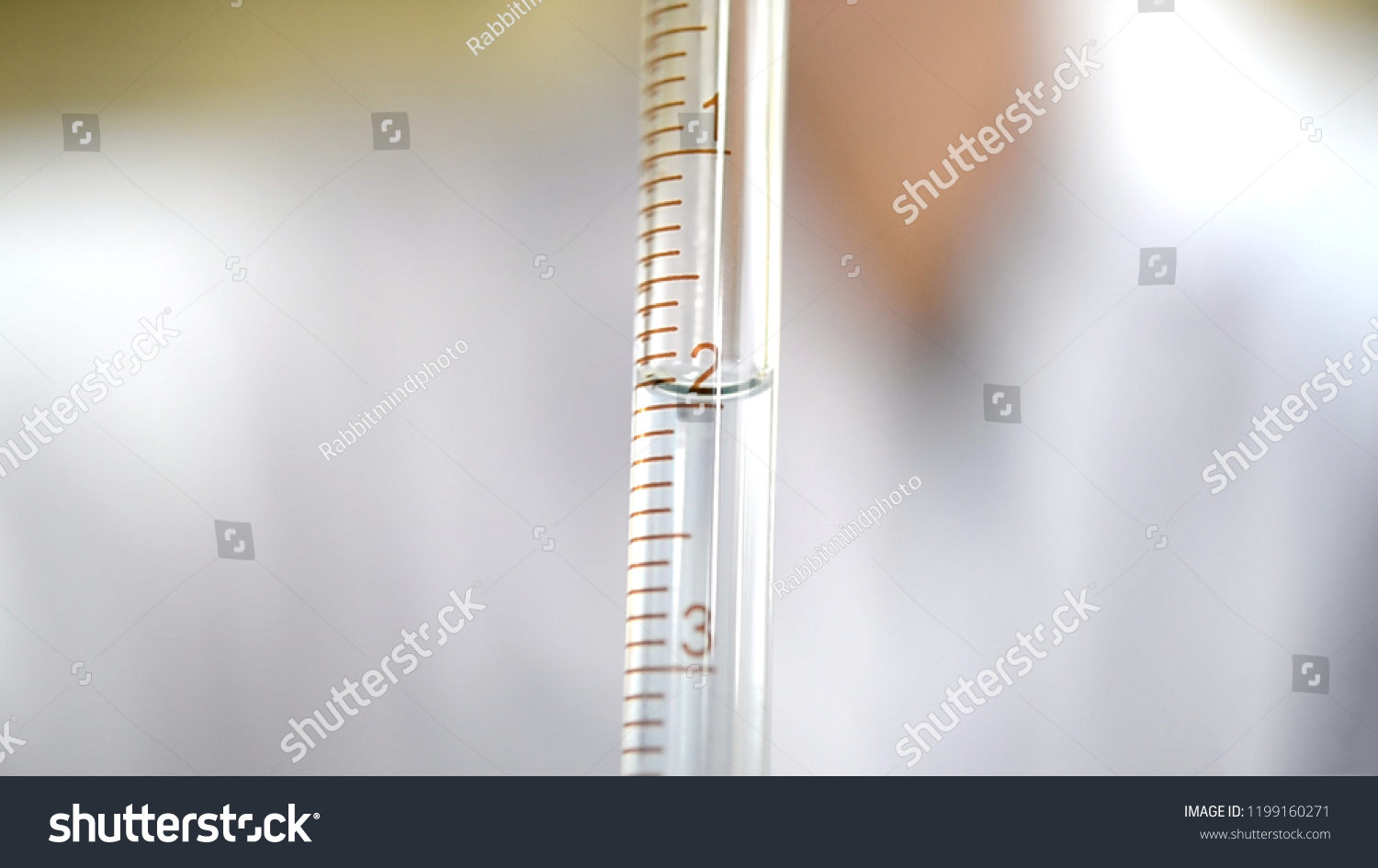 How Read Burette By Reading Arc ภาพสต็อก 1199160271 Shutterstock