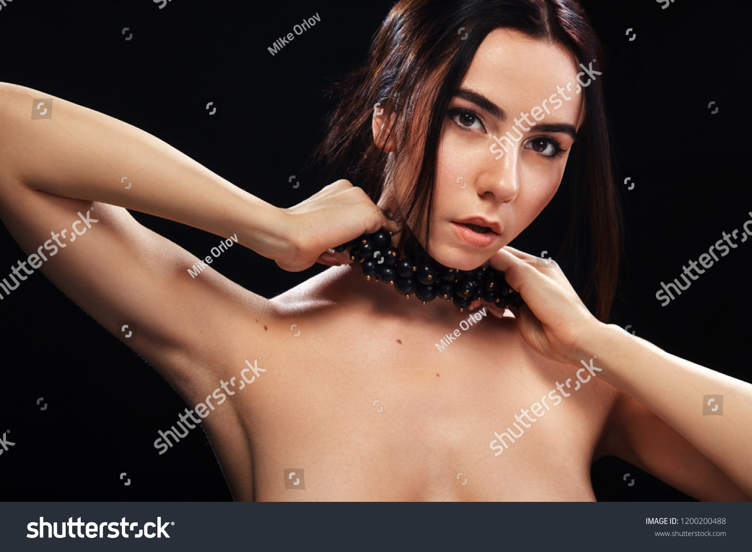 Picture Sexy Young Naked Lady Isolated photo