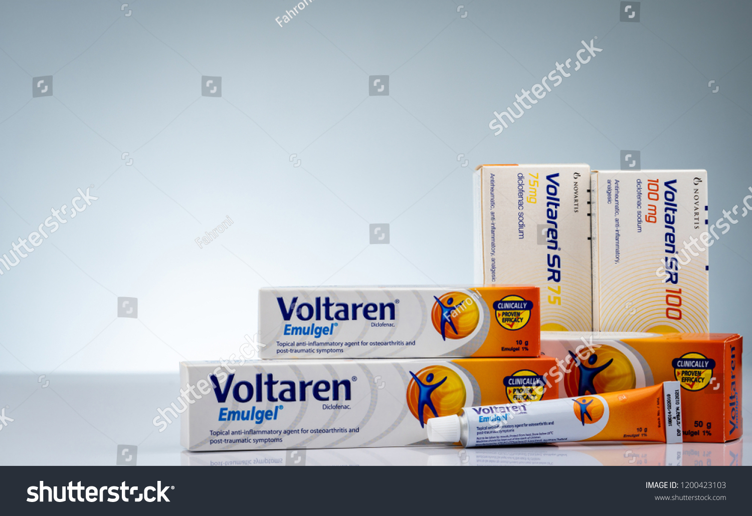 Chonburi Thailandoctober 11 2018 Voltaren Emulgel Stock Photo ...