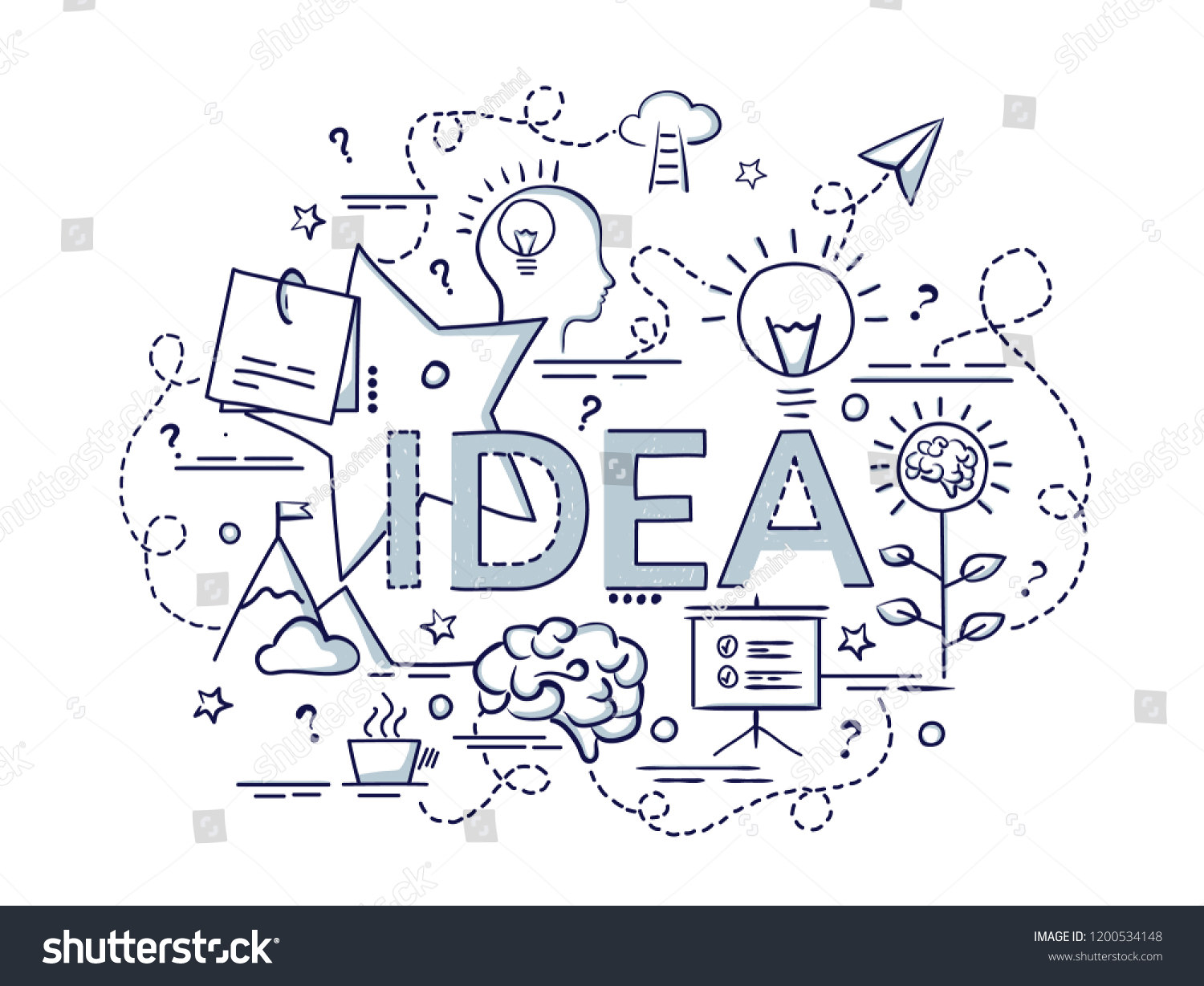 Design Concept Idea Infographic Idea Making Stock Vector (Royalty Free ...