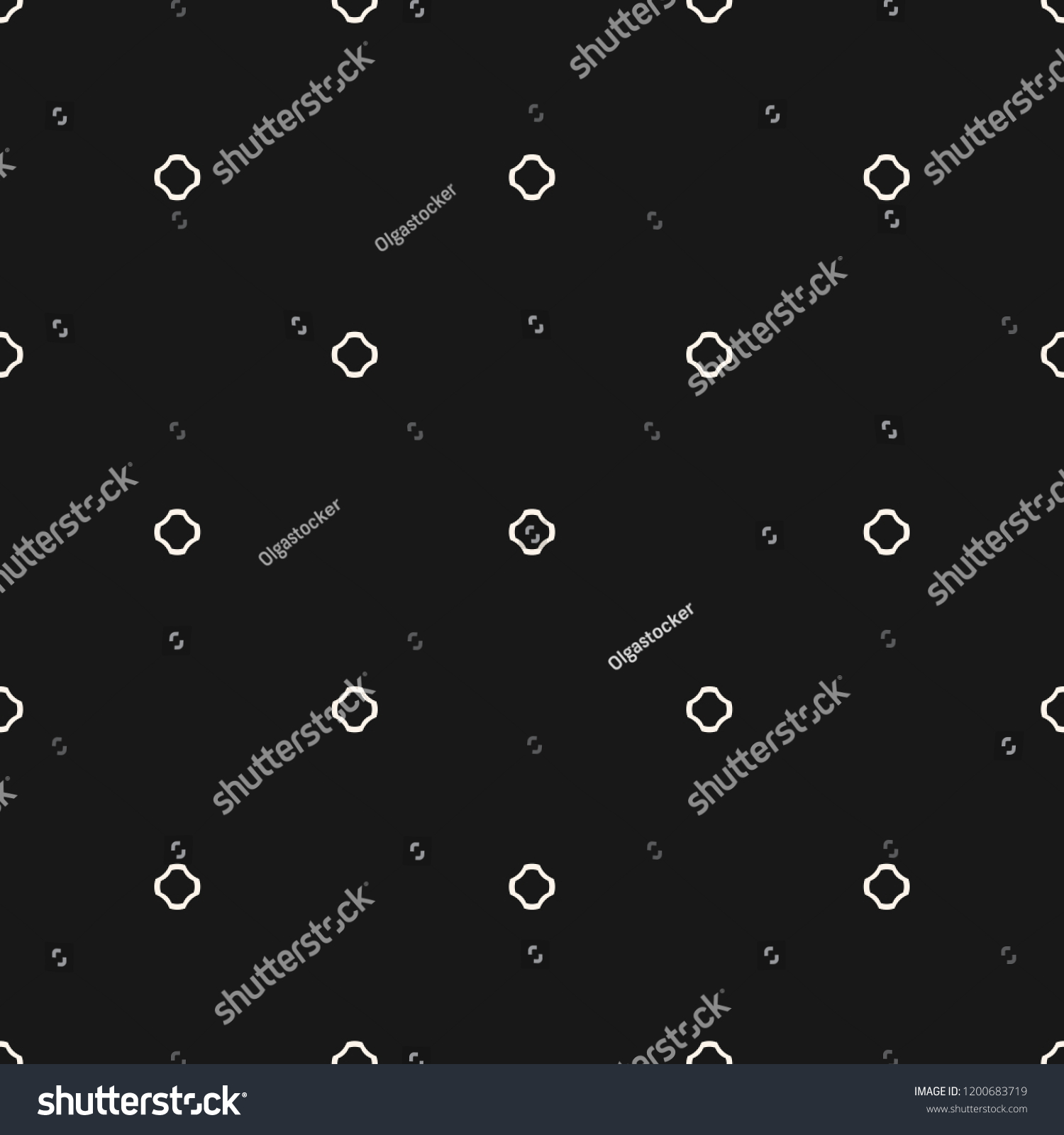 Vector Minimalist Seamless Pattern Tiny Dots Stock Vector (Royalty Free ...