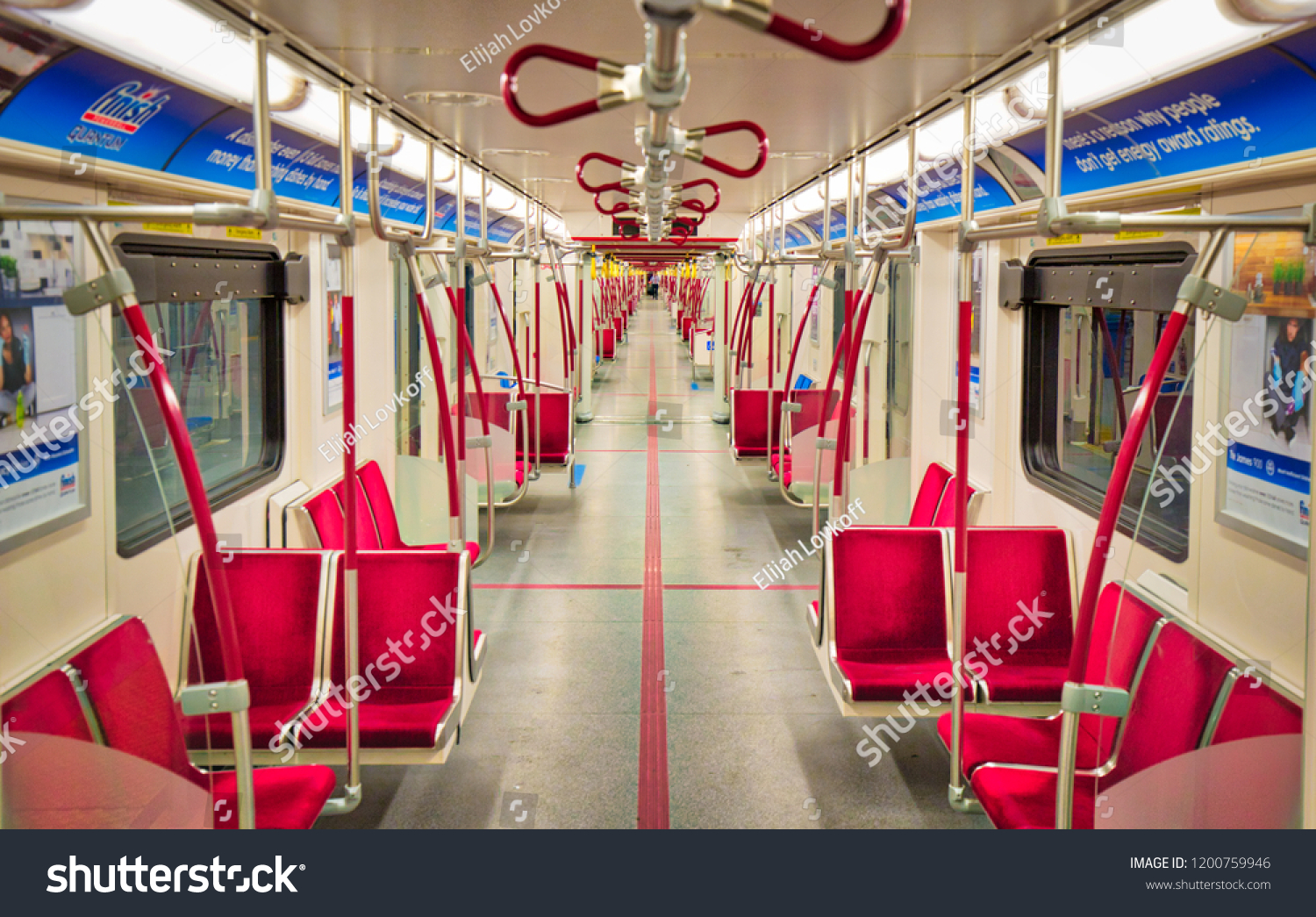 Toronto Canada11 October 2018 Renovated Trains Stock Photo 1200759946 