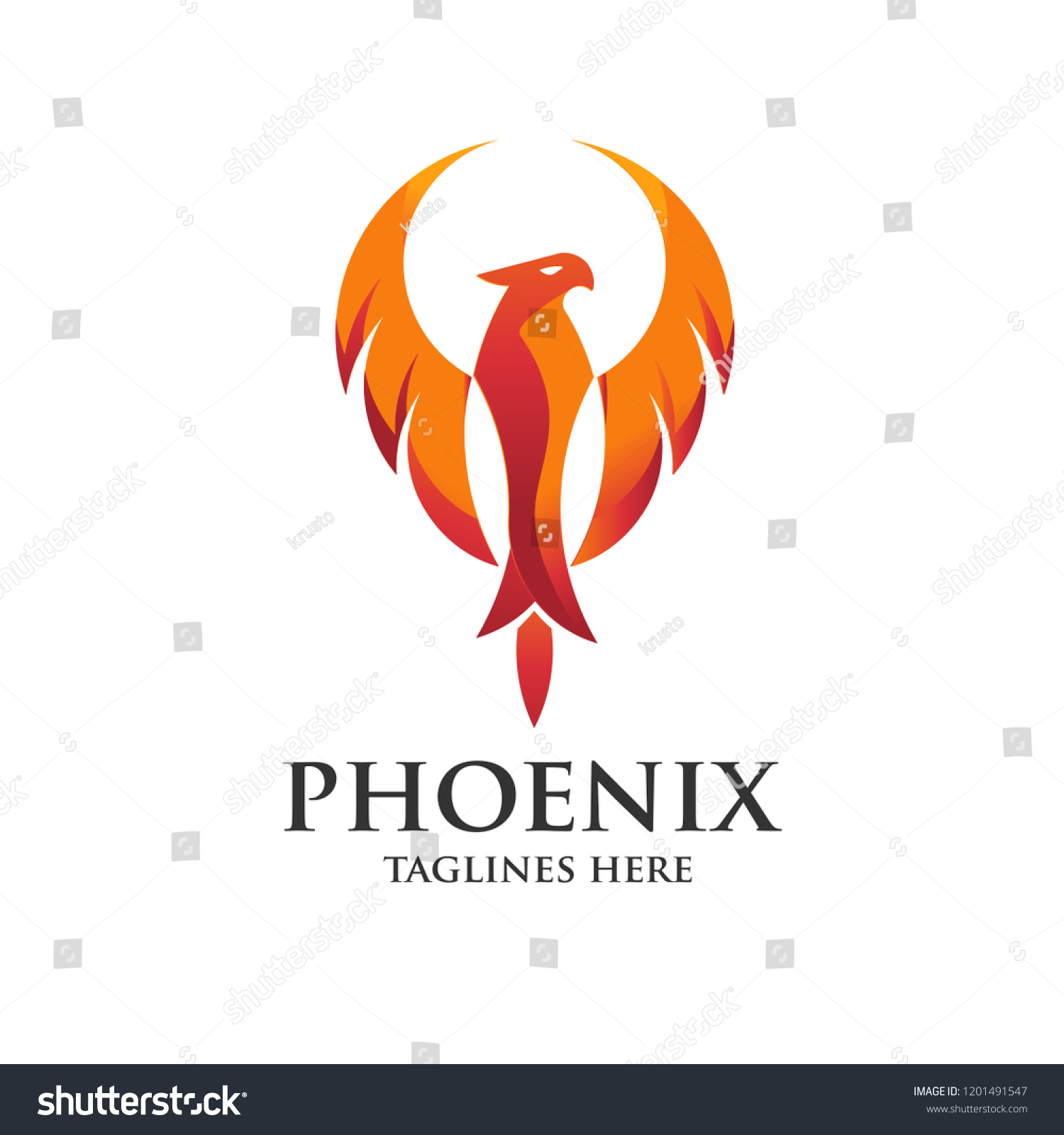 Luxury Phoenix Logo Concept Best Phoenix Stock Vector (Royalty Free ...