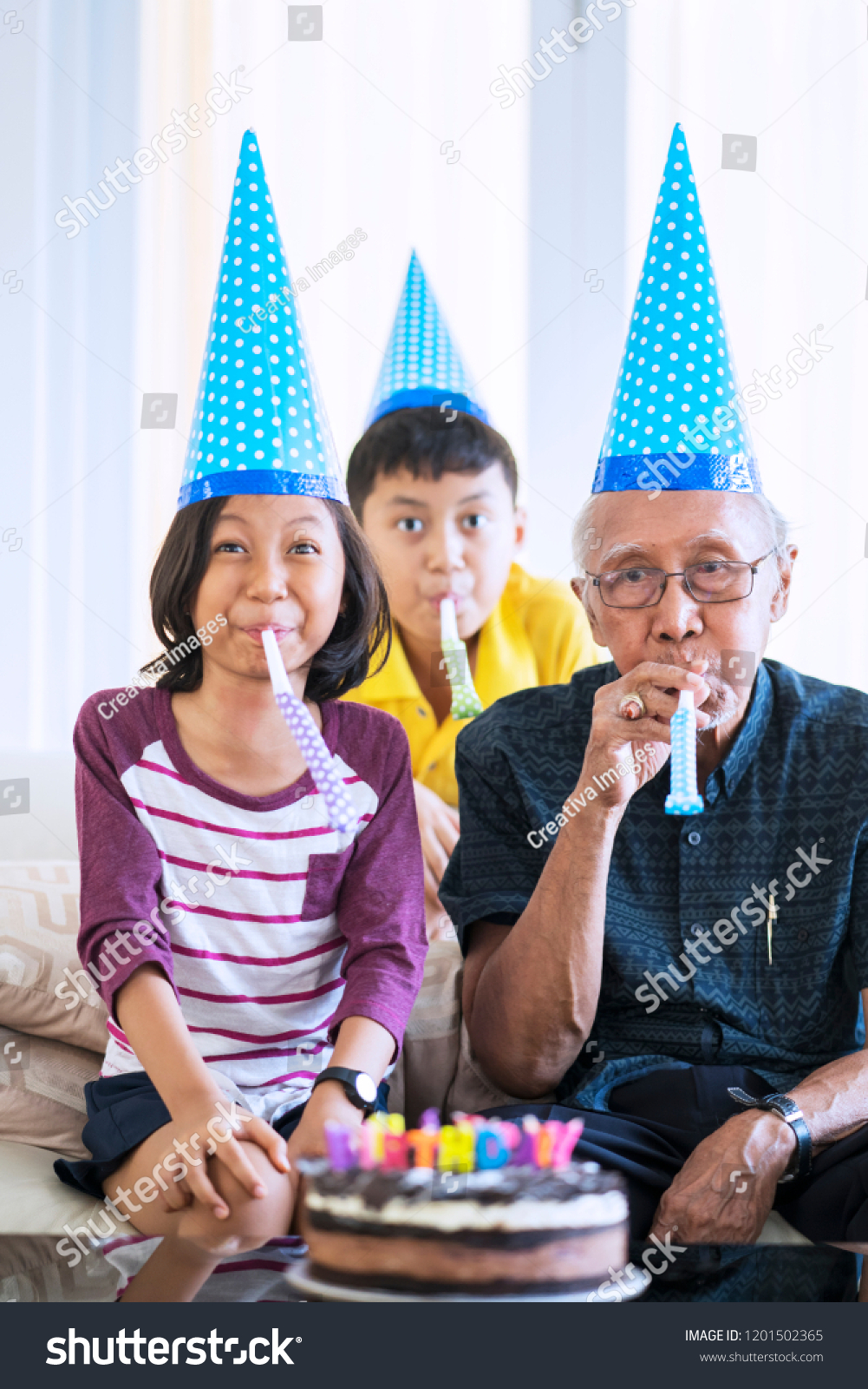 old man birthday hat