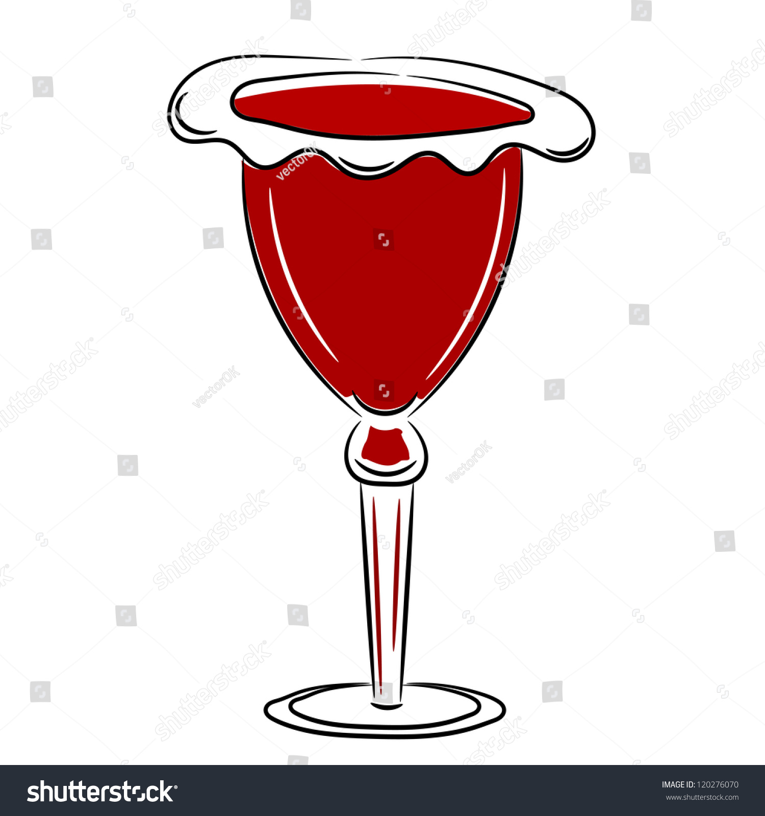 Cartoon Glass Red Wine Eps10 Stock Vector Royalty Free 120276070 Shutterstock 5966