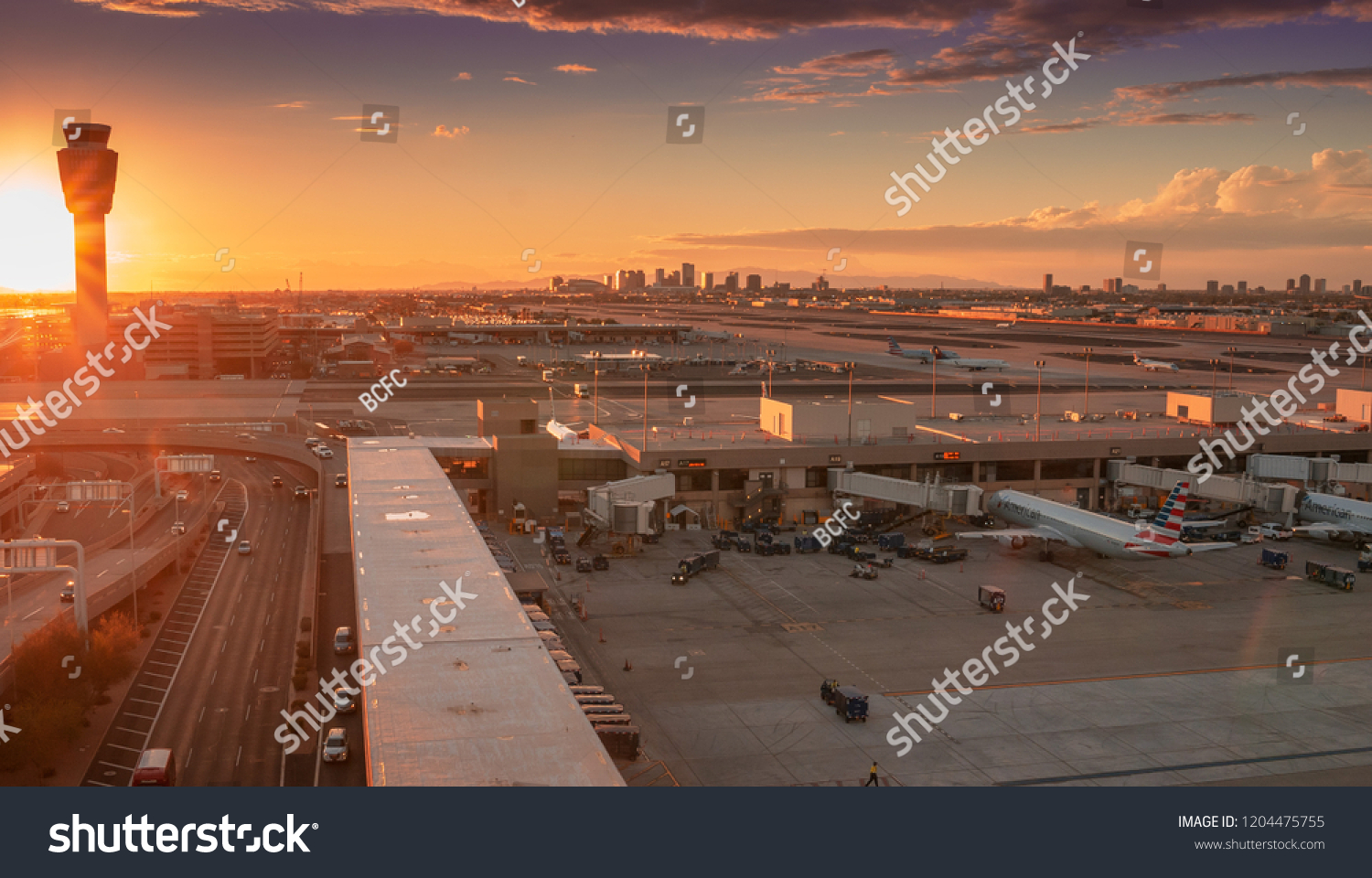 302 Phoenix Arizona International Airport Images Stock Photos   Stock Photo Phoenix Az Usa Phoenix Sky Harbor International Airport Saw The Number Of Total 1204475755 