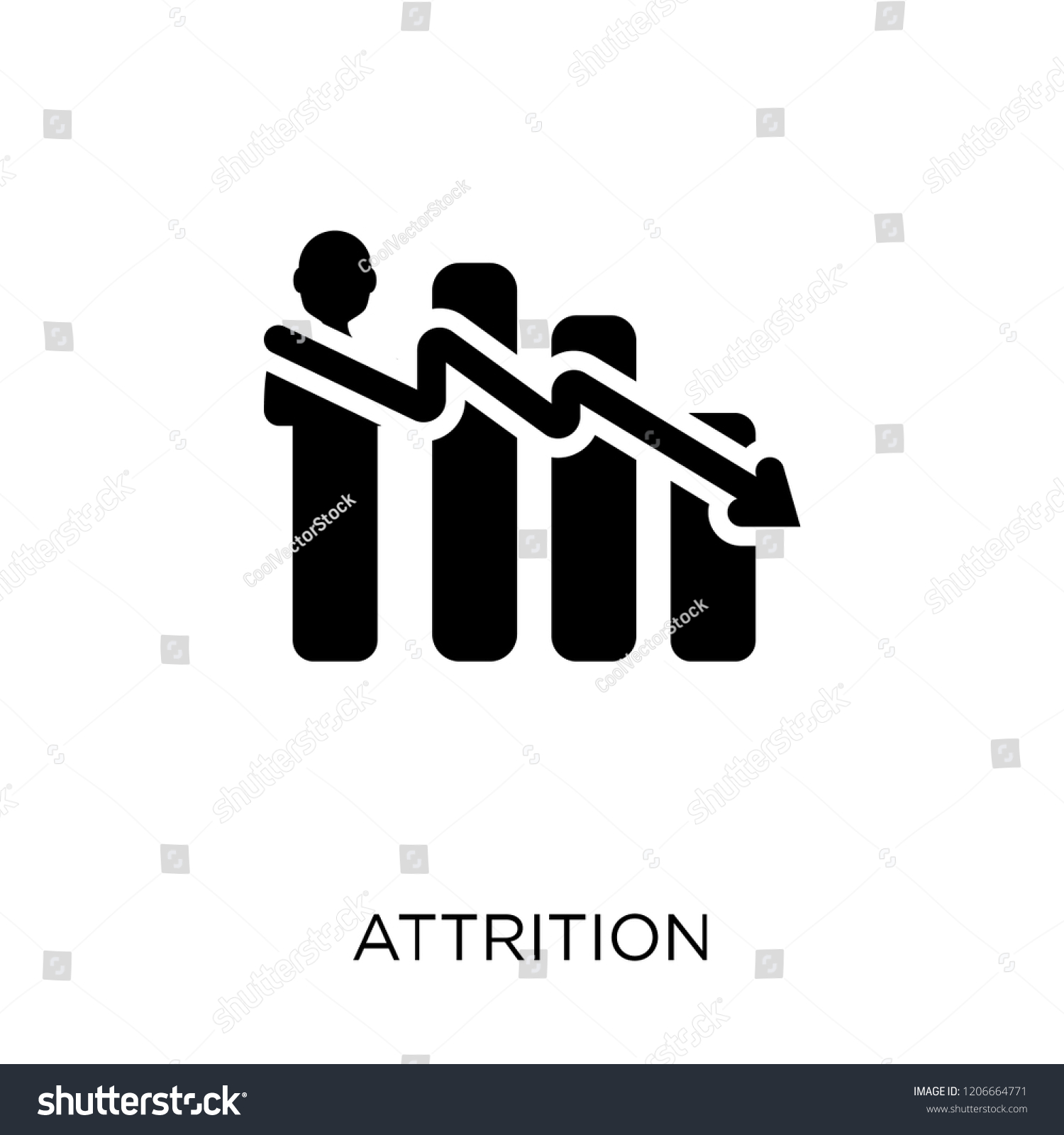 8,072 Attrition Icon Images, Stock Photos & Vectors | Shutterstock