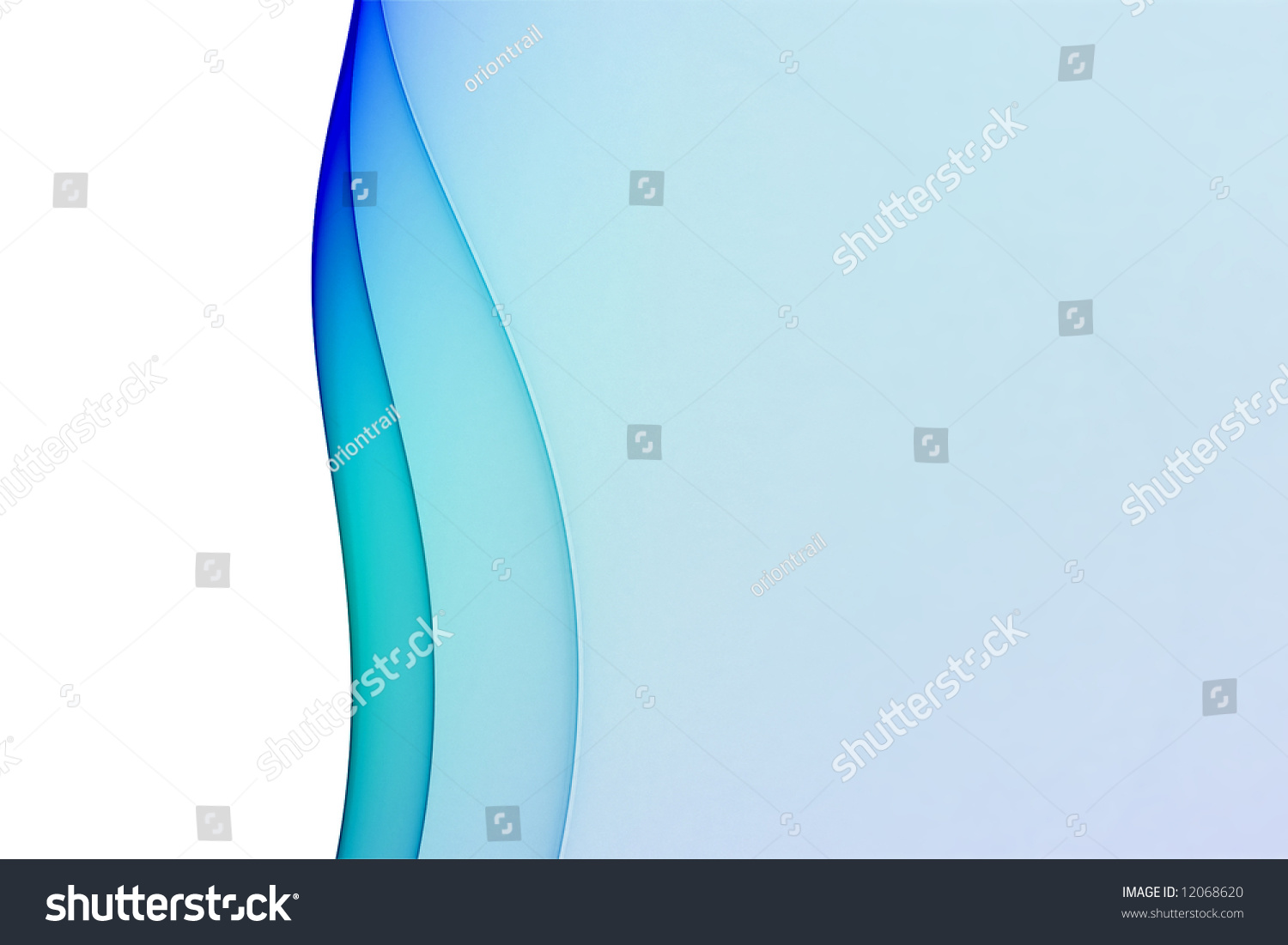 Soft Blue Abstract Background Stock Photo 12068620 