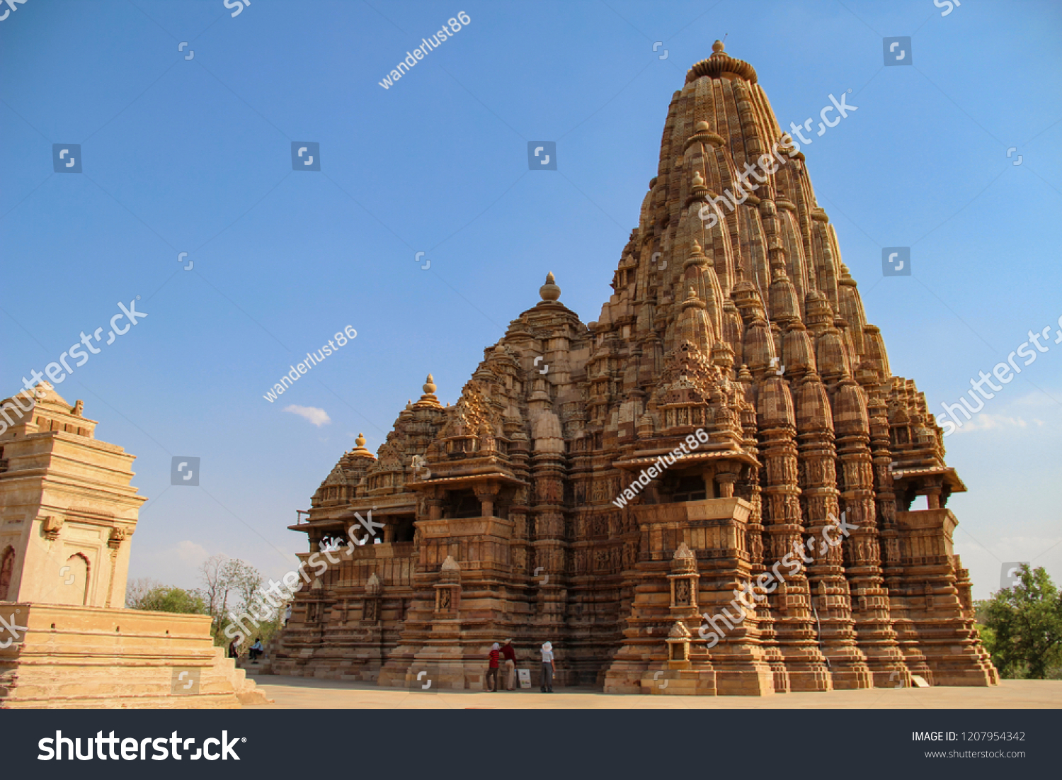 Khajuraho Temples Kamasutra Images Portrayed Sculptures Stock Photo 