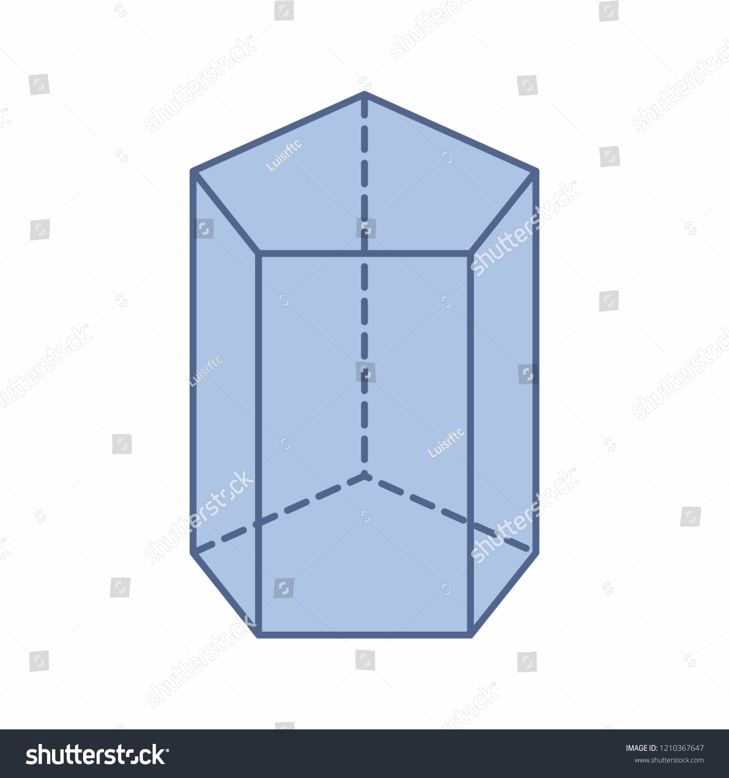 1,355 Pentagonal prism Images, Stock Photos & Vectors | Shutterstock