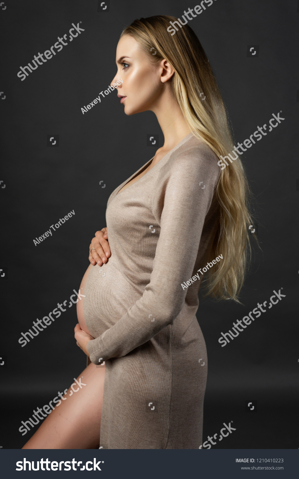 Pregnant Young Nude