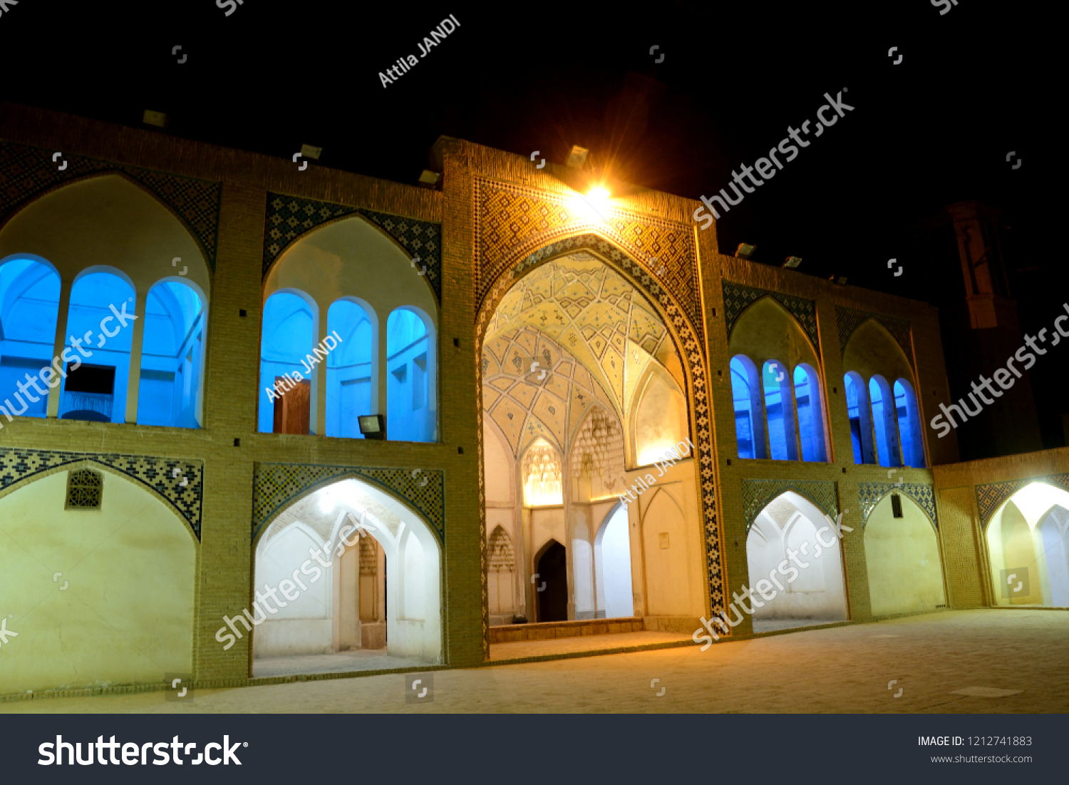 Kashan Iran August 29 Agha Bozorg Stock Photo 1212741883 | Shutterstock