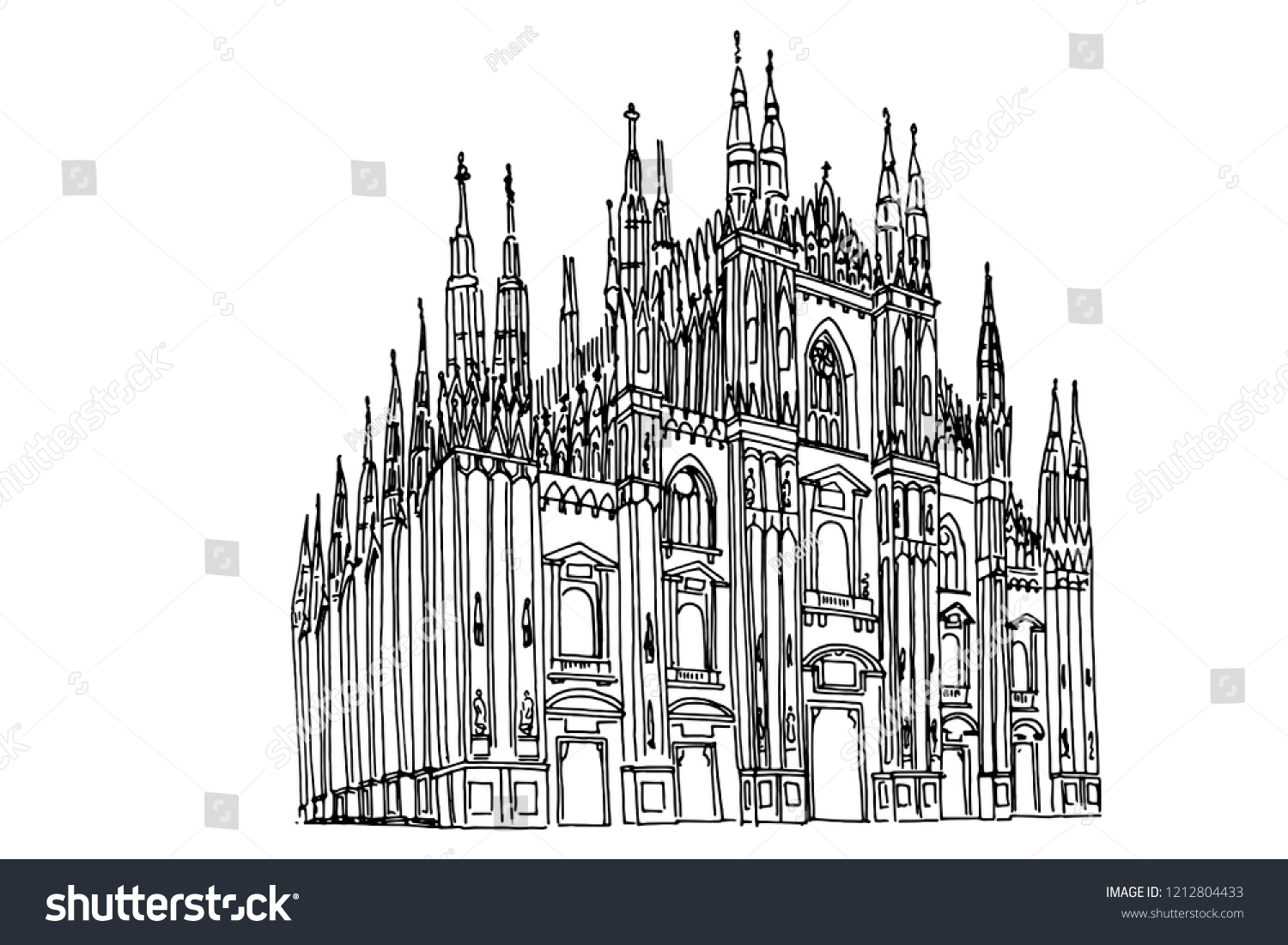 Duomo собор рисунки