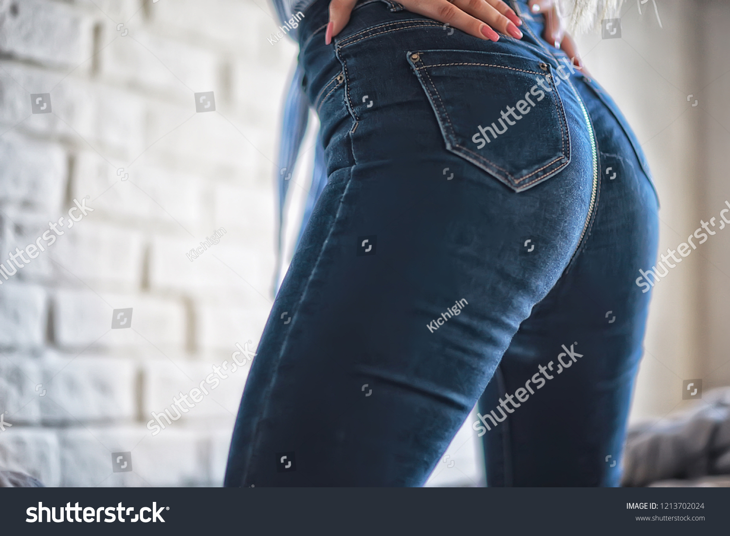 Sexy Ass Jeans Hard Style Sexy Stock Photo Shutterstock