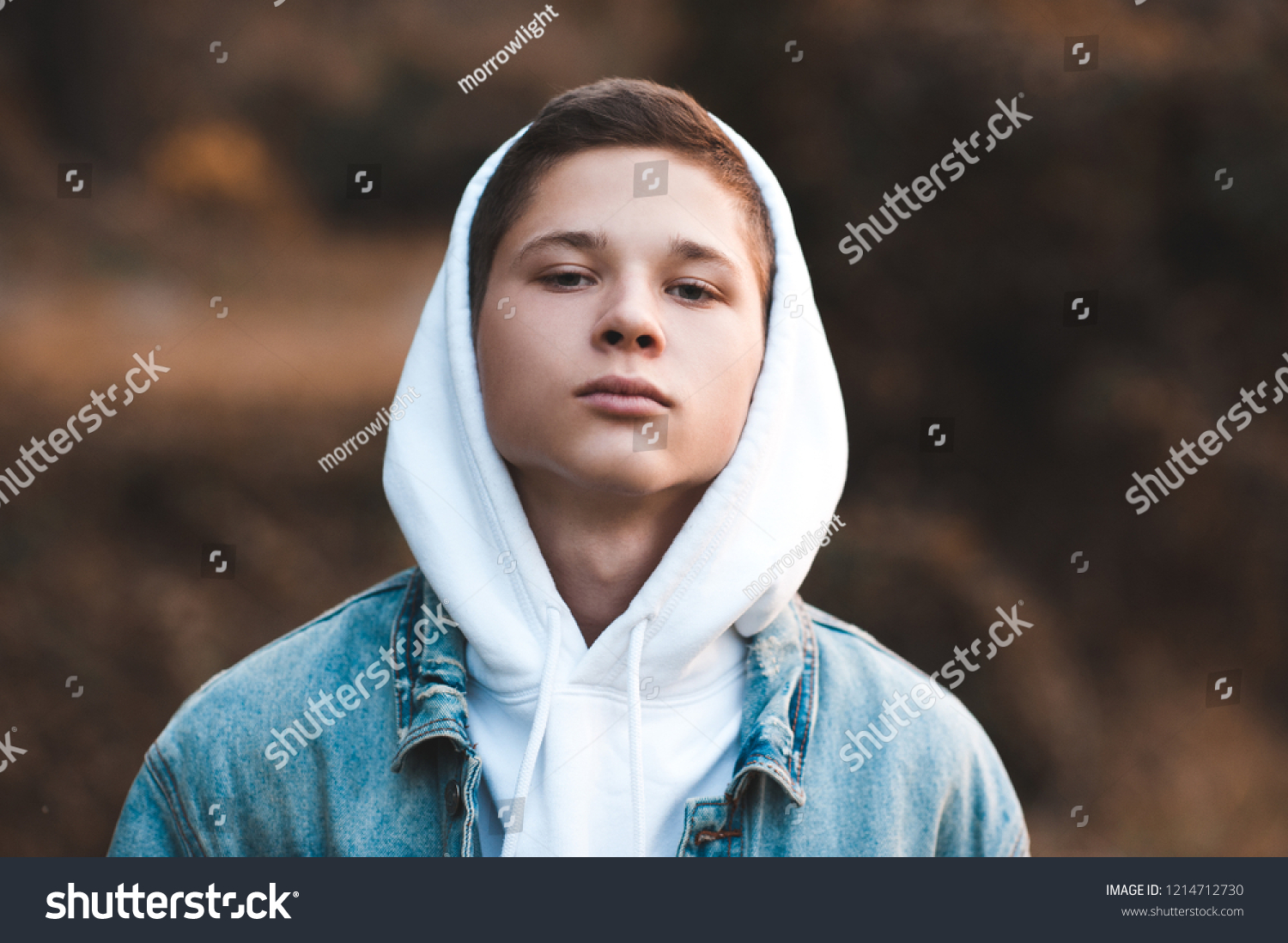 Teenagers wearing White Hoodies