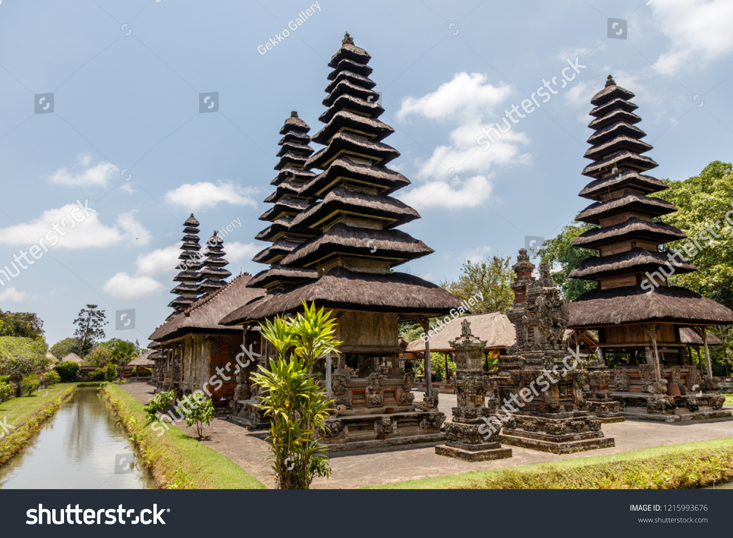 Meru Towers Balinese Hindu Temple Pura Stock Photo 1215993676 ...