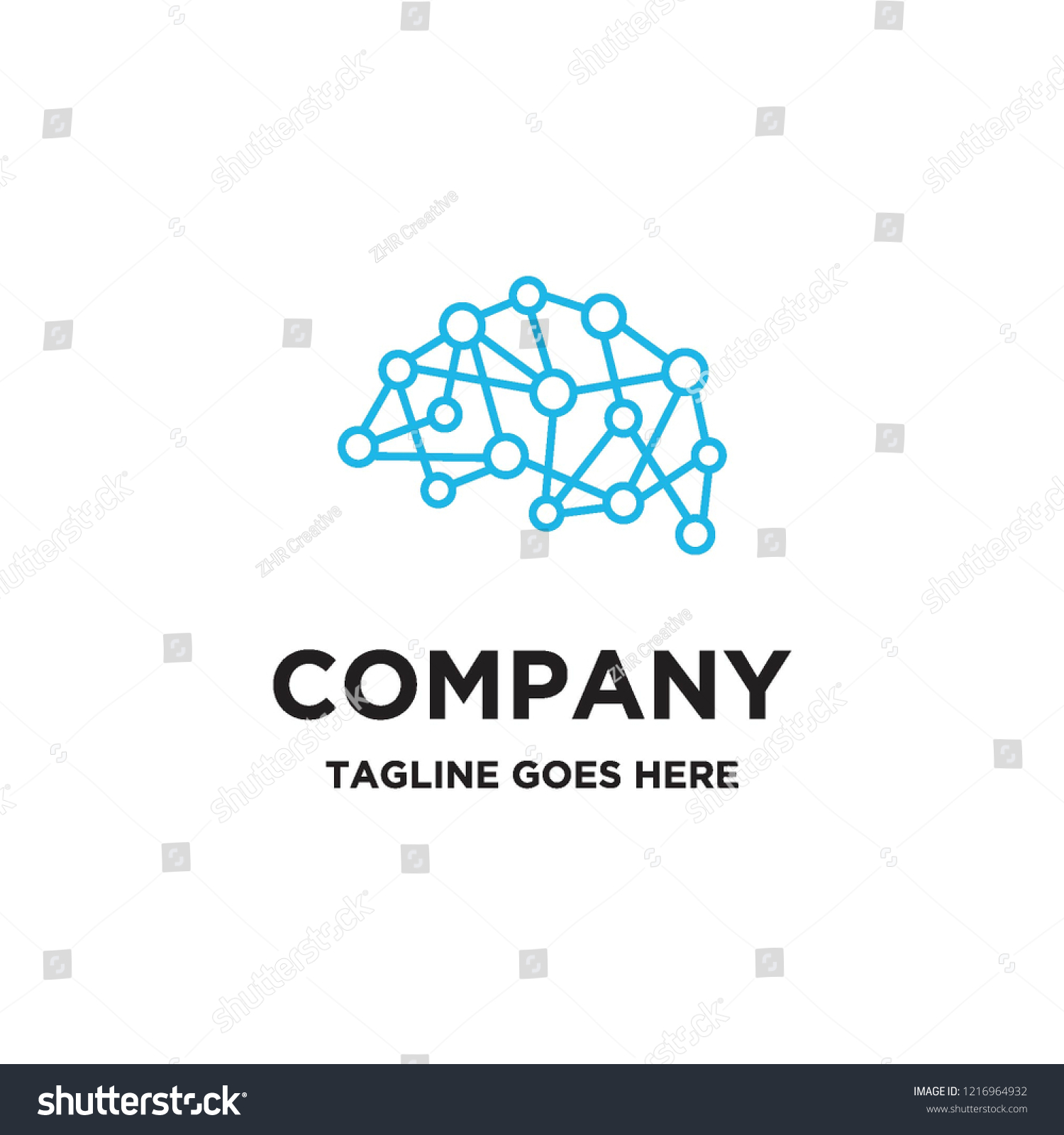 Neurology Logo Icon Vector Stock Vector (Royalty Free) 1216964932 ...