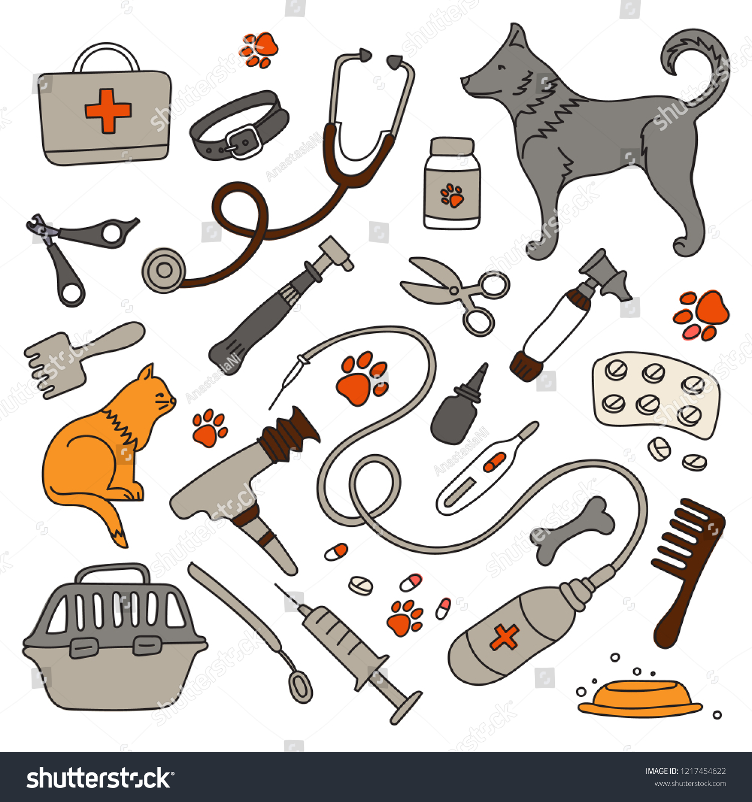 Инструменты ветеринара для детей