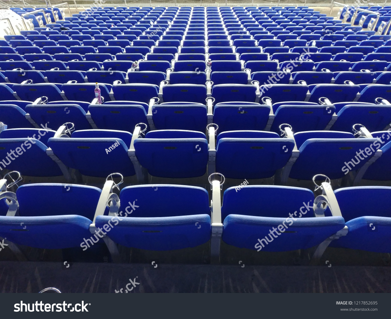 Stadium Stand Seat Top View Stock Photo 1217852695 | Shutterstock