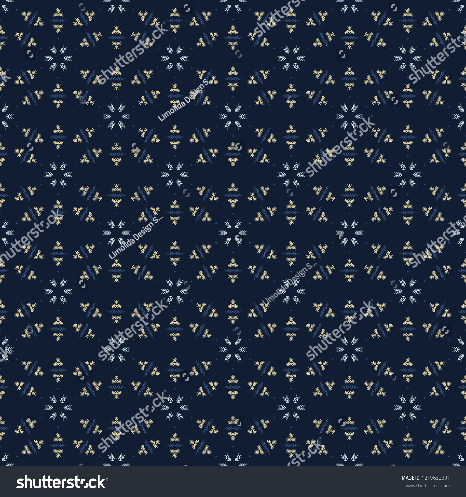 Winter Snow Texture Seamless Vector Pattern Stock Vector (Royalty Free ...