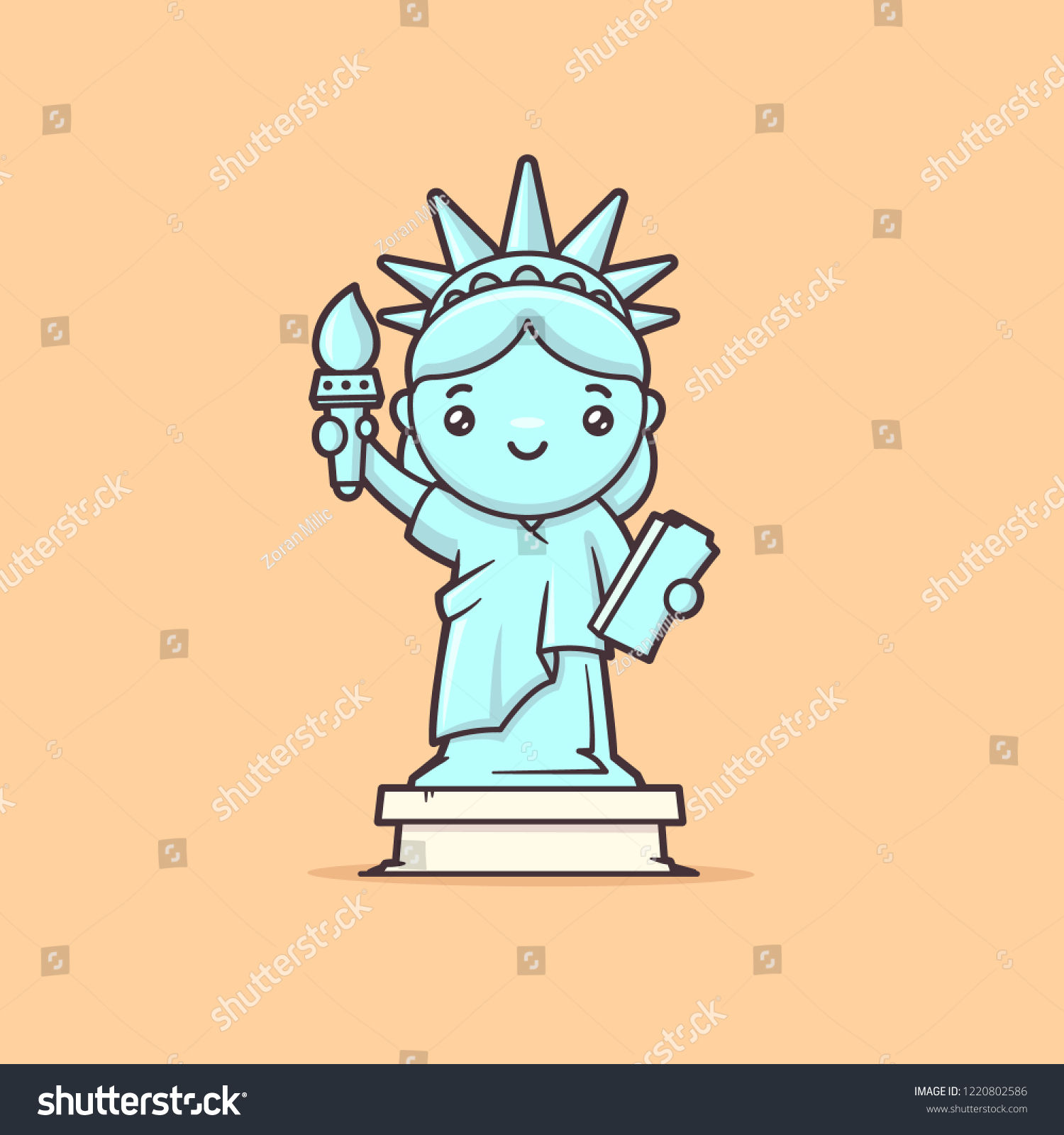 Статуя свободы Чиби