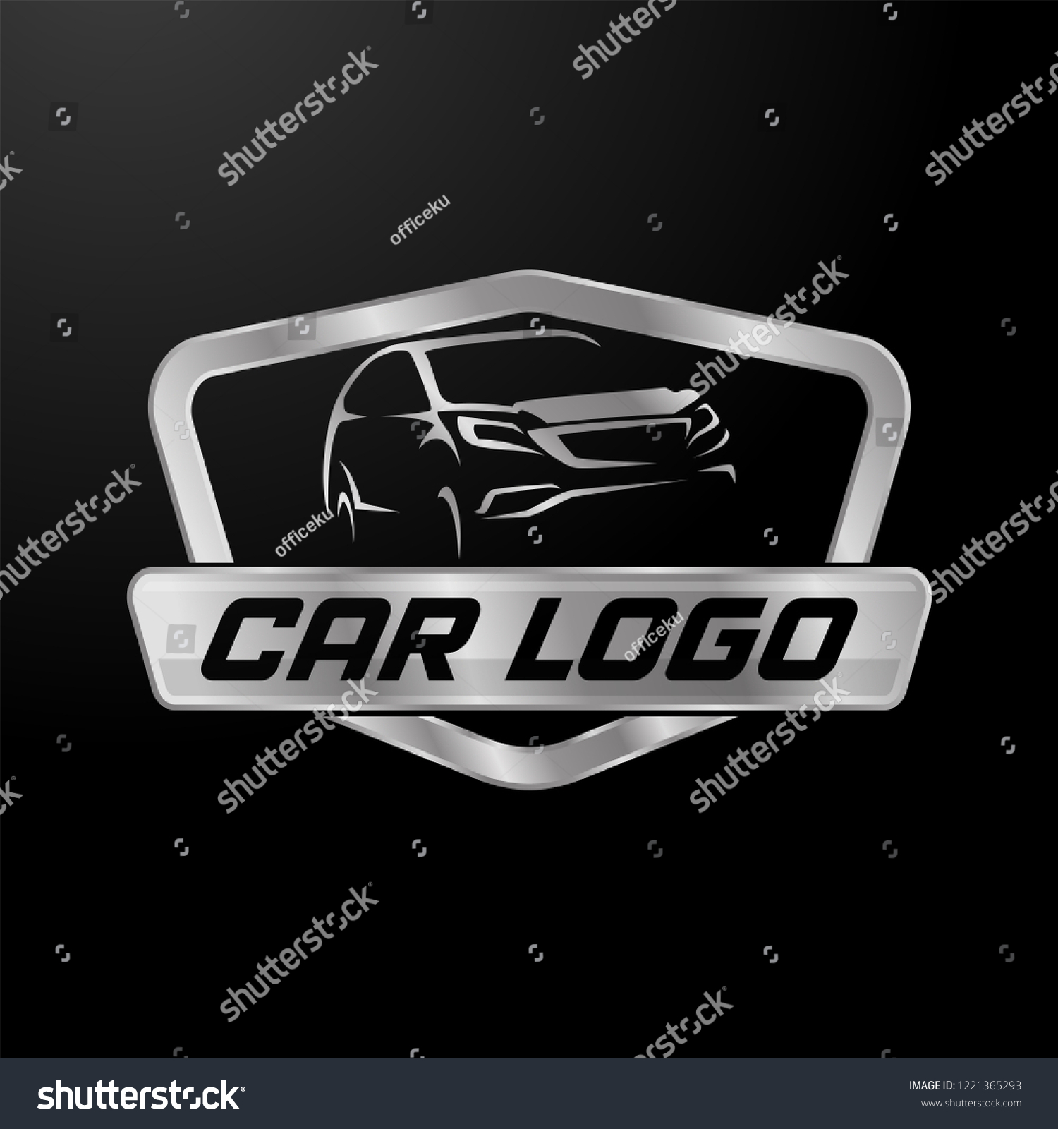 Modern Professional Car Template Logo Design Stock Vector (Royalty Free ...