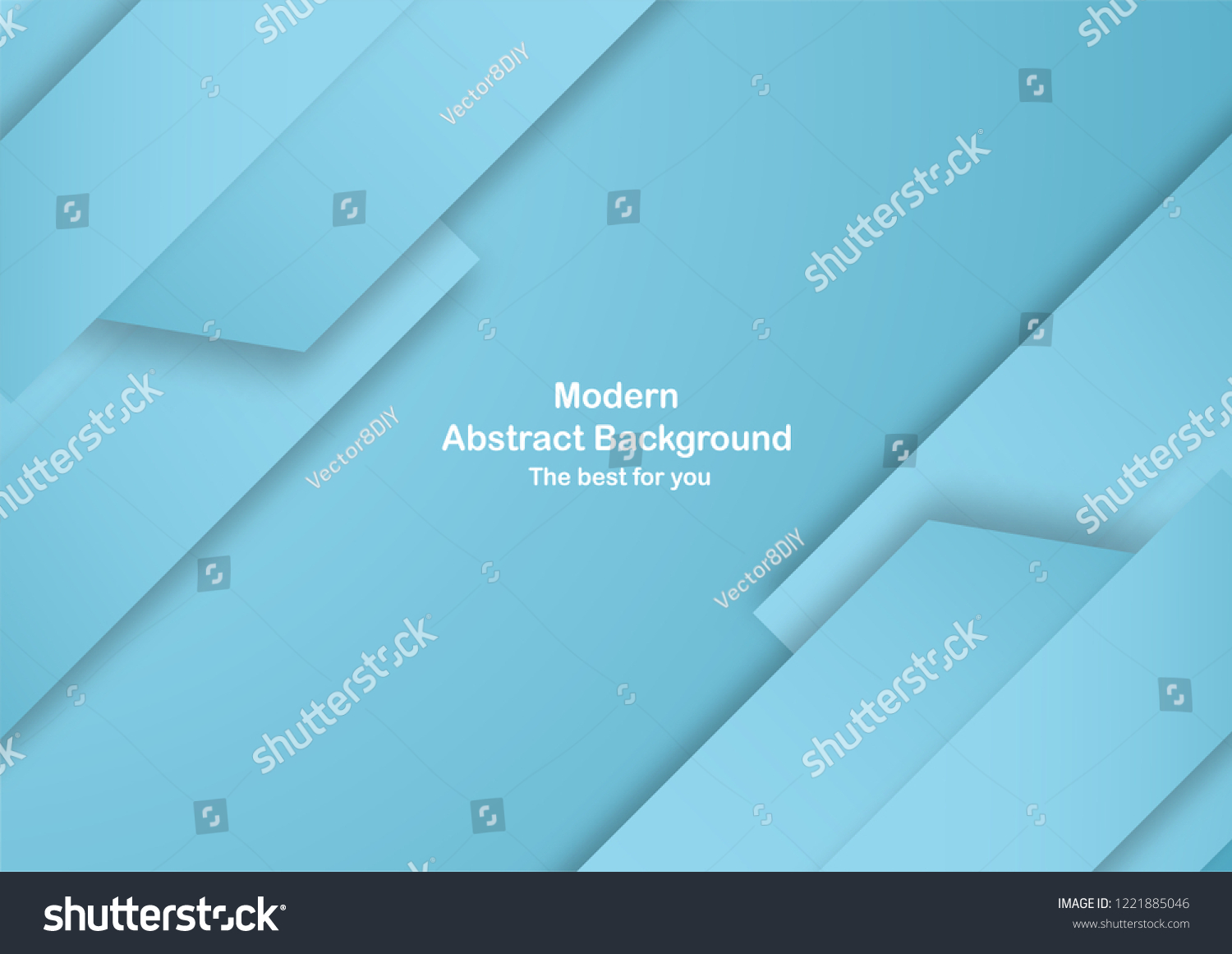 Abstract Blue Background Pastel Color Template Stock Vector (Royalty ...