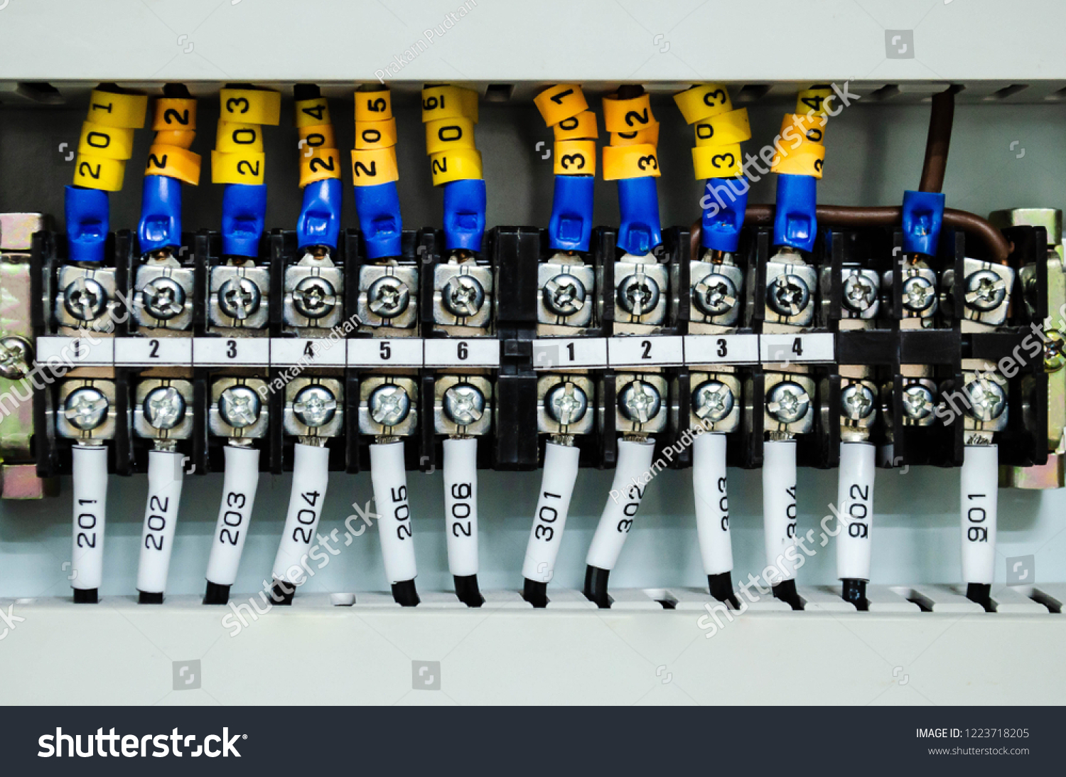 Wiring Control Cabinet Stock Photo 1223718205 | Shutterstock