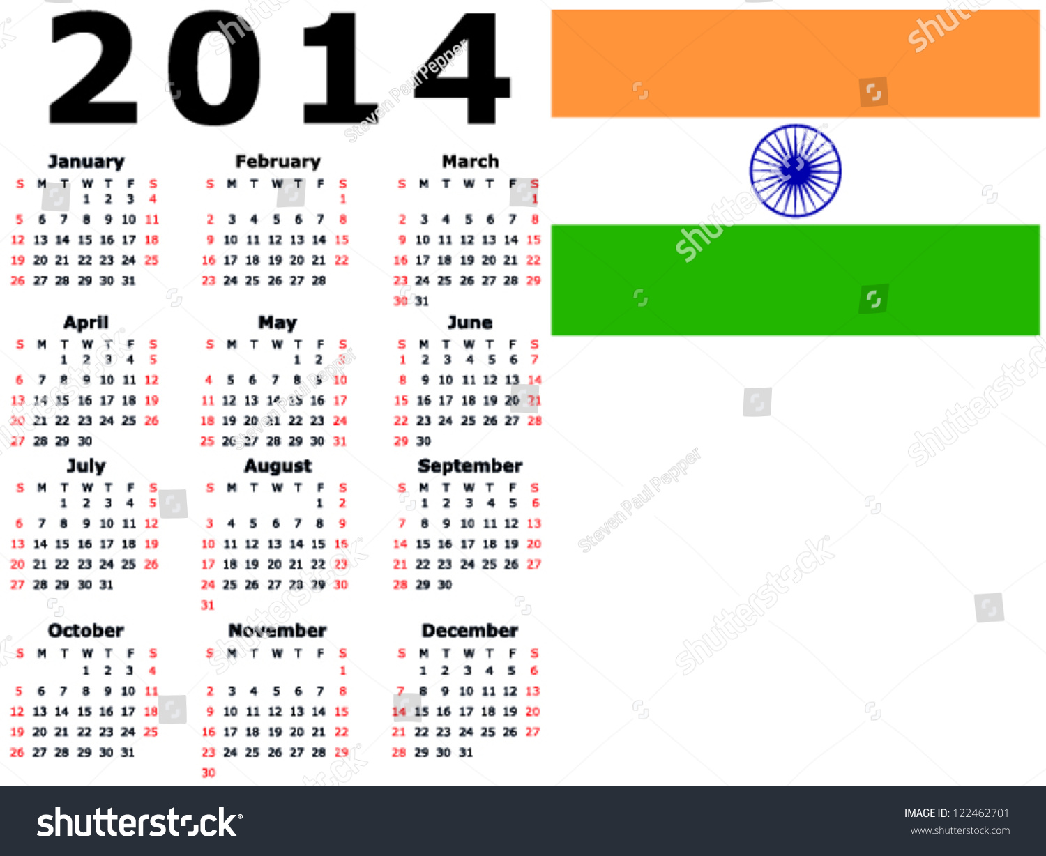 2014 Calendar With Indian Holidays Pdf 