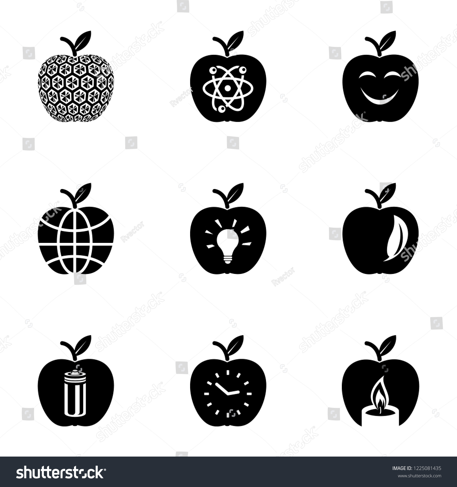 Tracing Icons Set Simple Set 9 Stock Vector (Royalty Free) 1225081435 ...