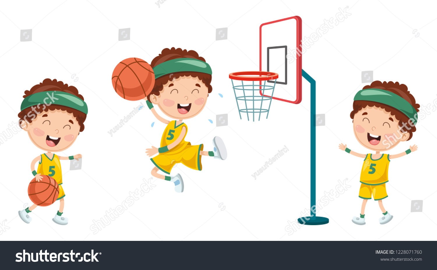 Картинка как мальчики играют в баскетбол