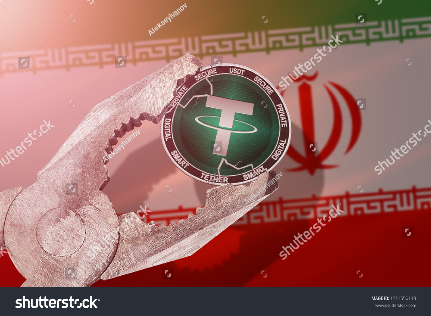 1 Iran Tether Images, Stock Photos & Vectors | Shutterstock