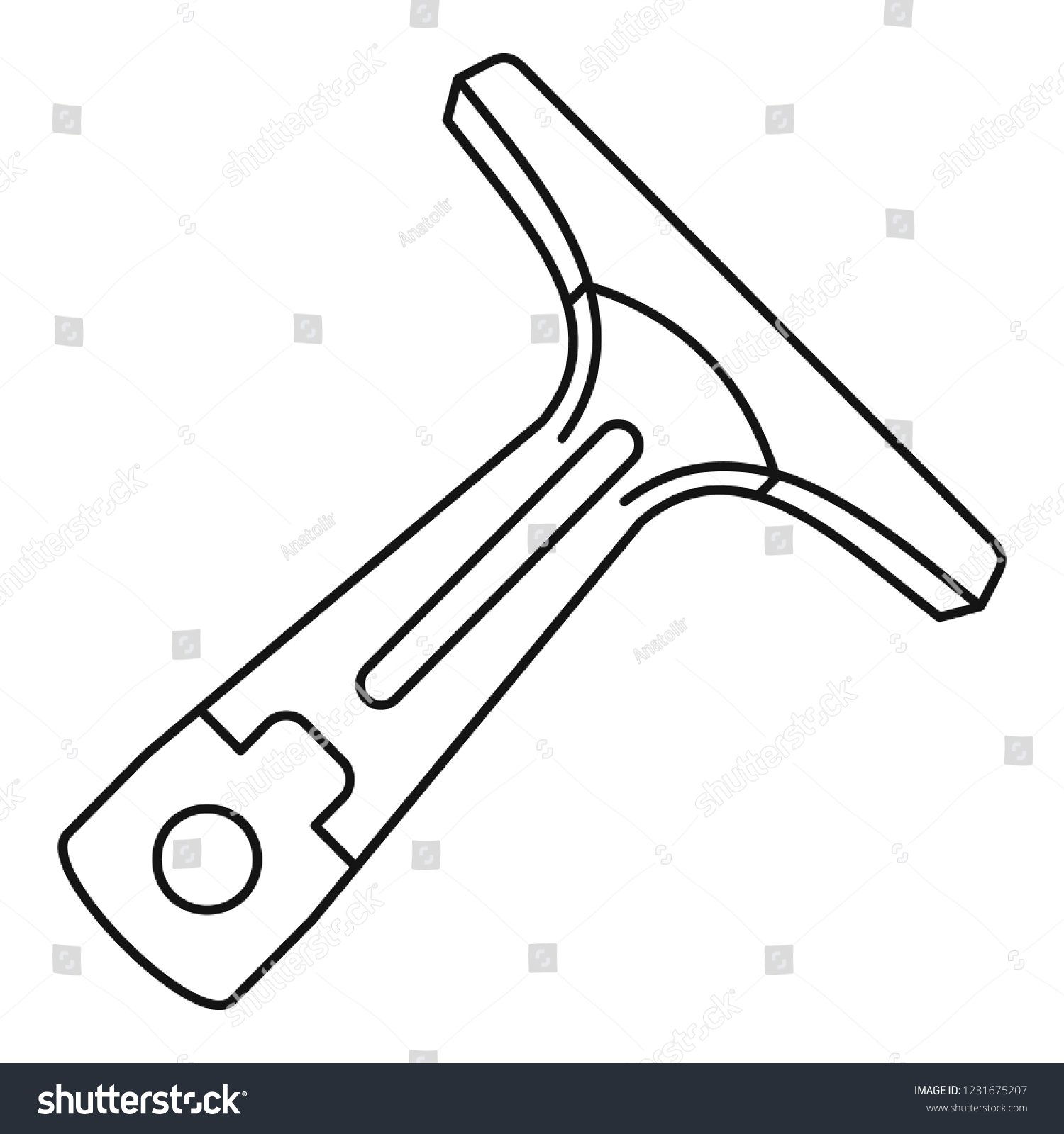 Indoor Car Wash Tool Icon Outline Stock Vector (Royalty Free