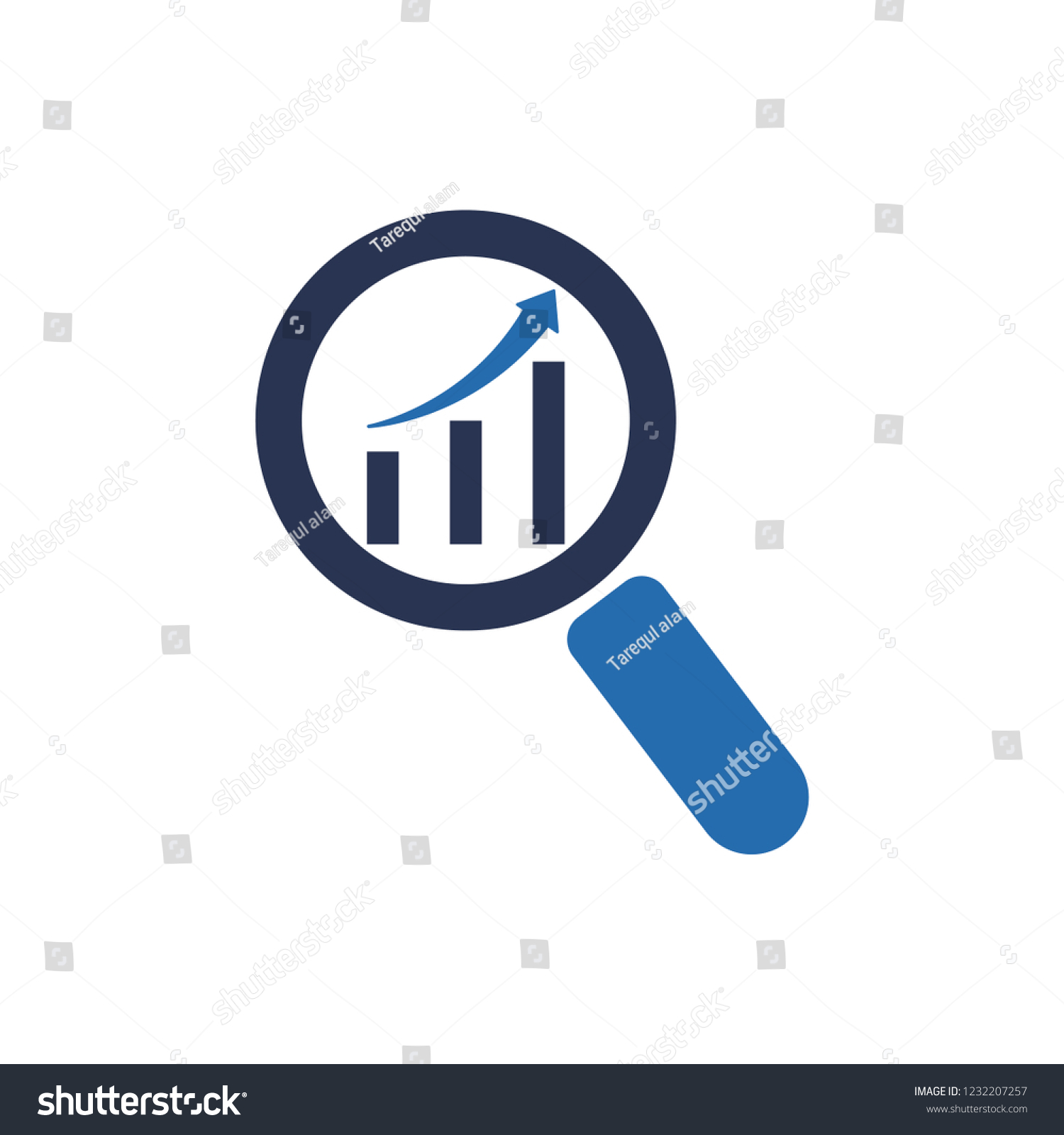 Business Analysis Icon Stock Vector Royalty Free 1232207257 Shutterstock 8858