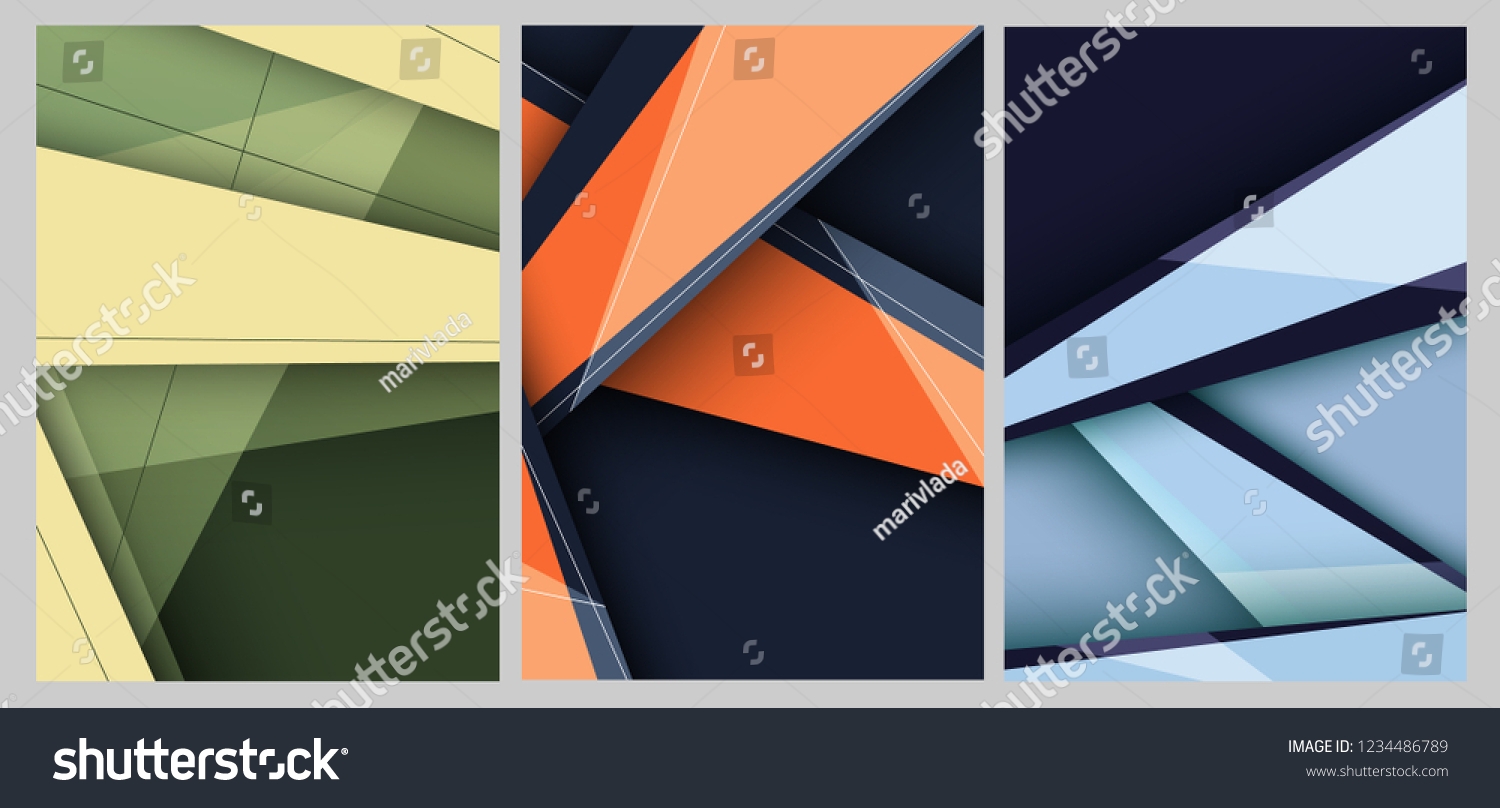 Vector Modern Templates Stock Vector Royalty Free 1234486789